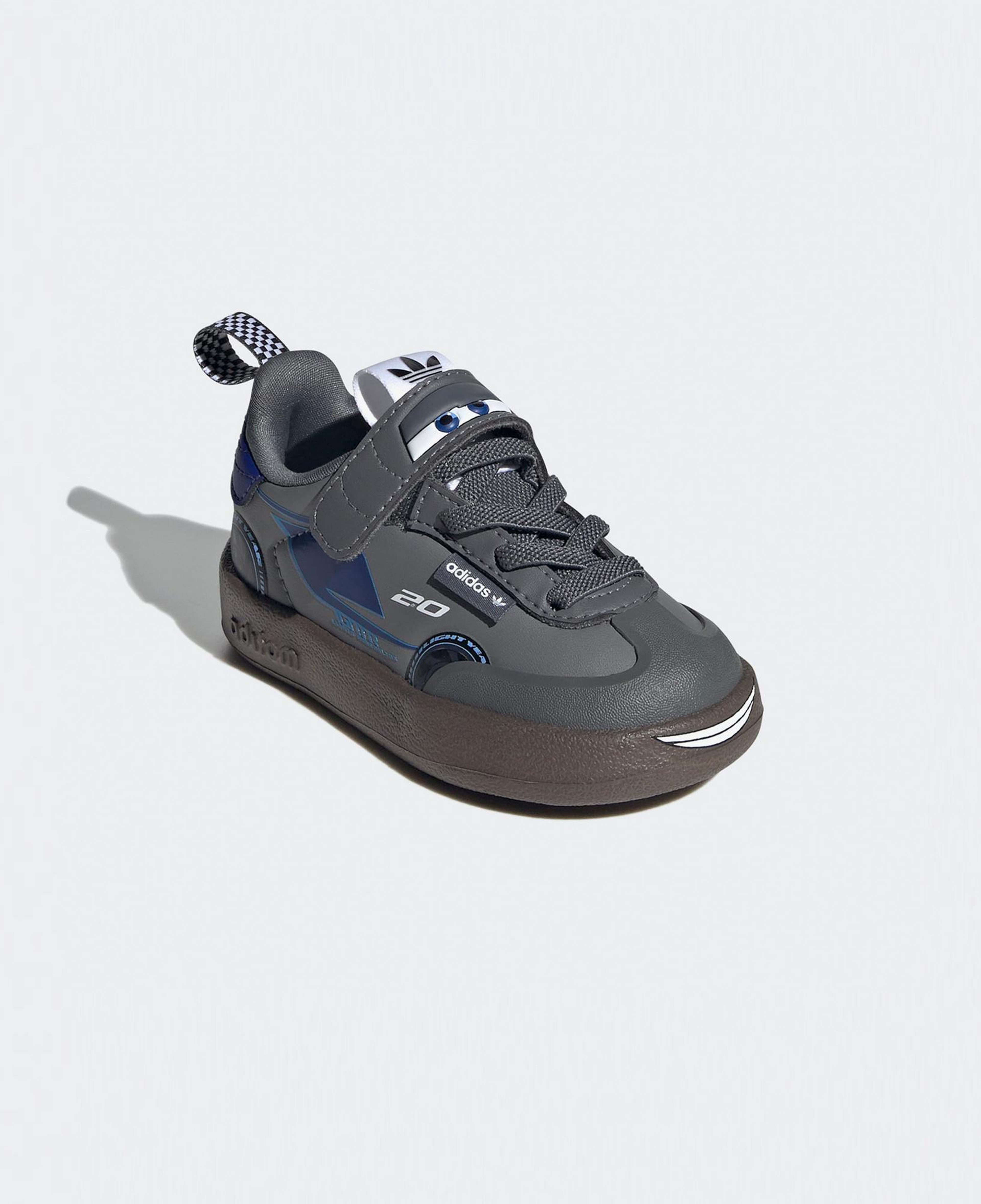 adidas Pixar Cars Adifom Samba 360 Bebek Koyu Gri Ayakkabı