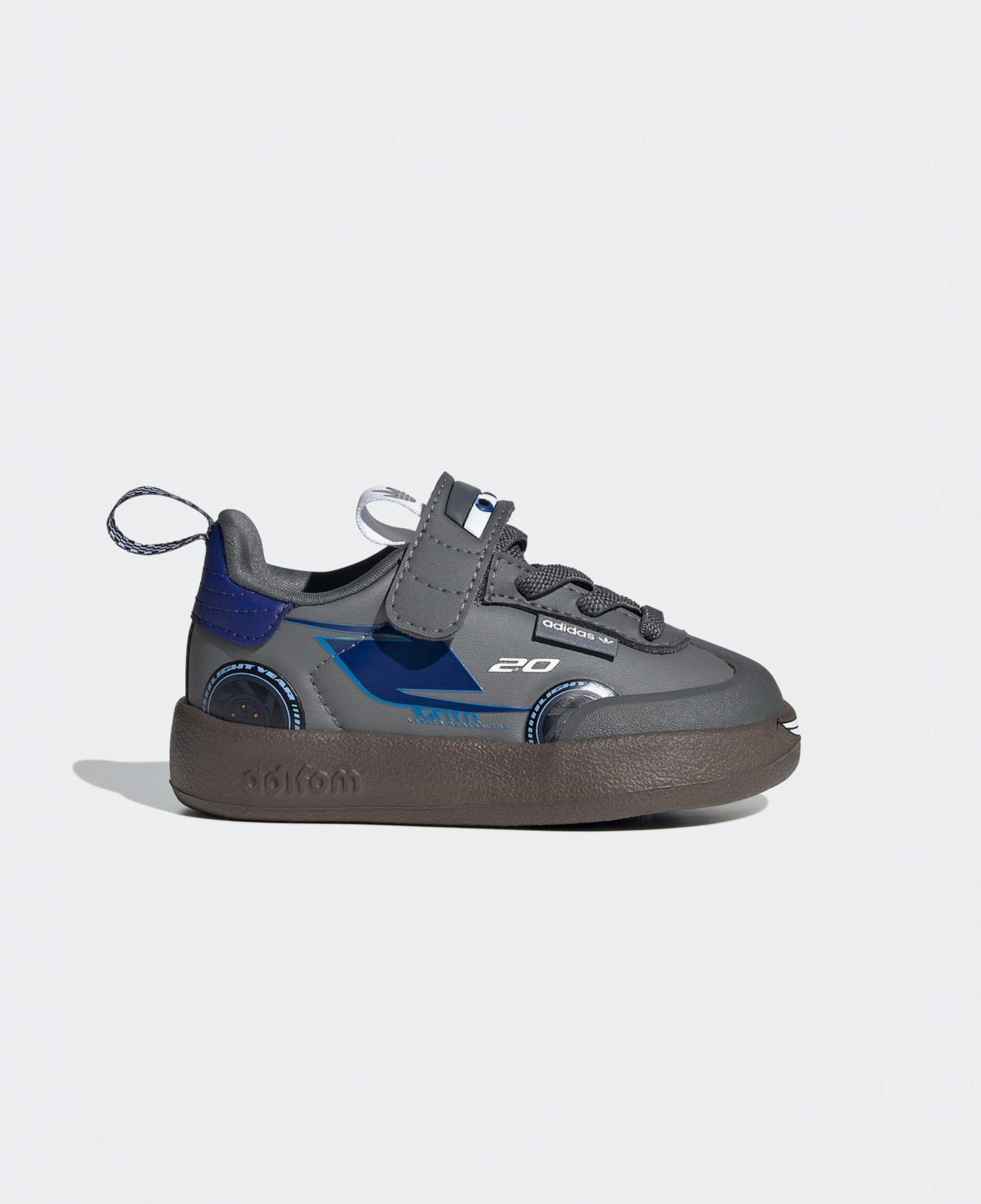 adidas Pixar Cars Adifom Samba 360 Bebek Koyu Gri Ayakkabı