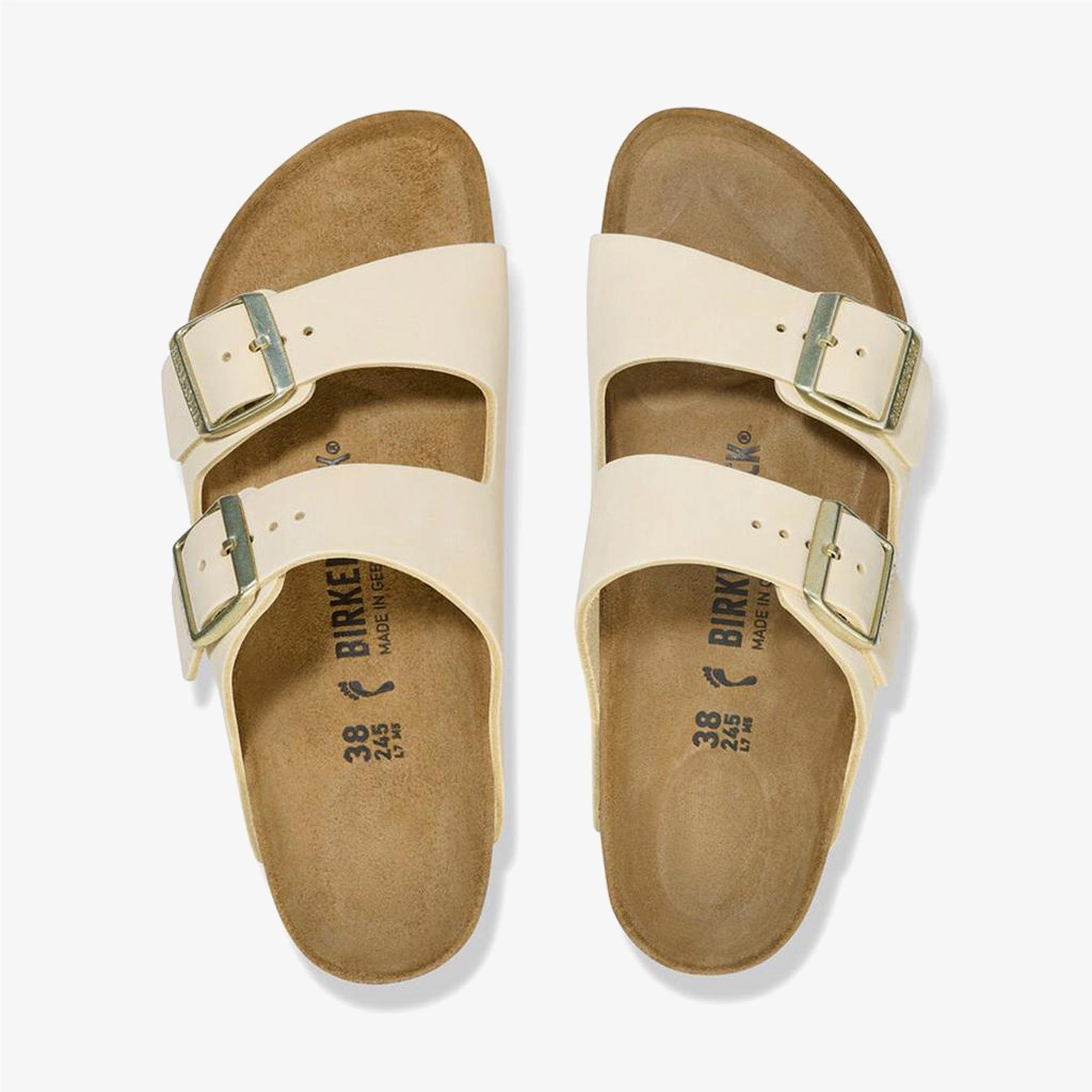 Birkenstock Arizona Nu Kadın Krem Terlik
