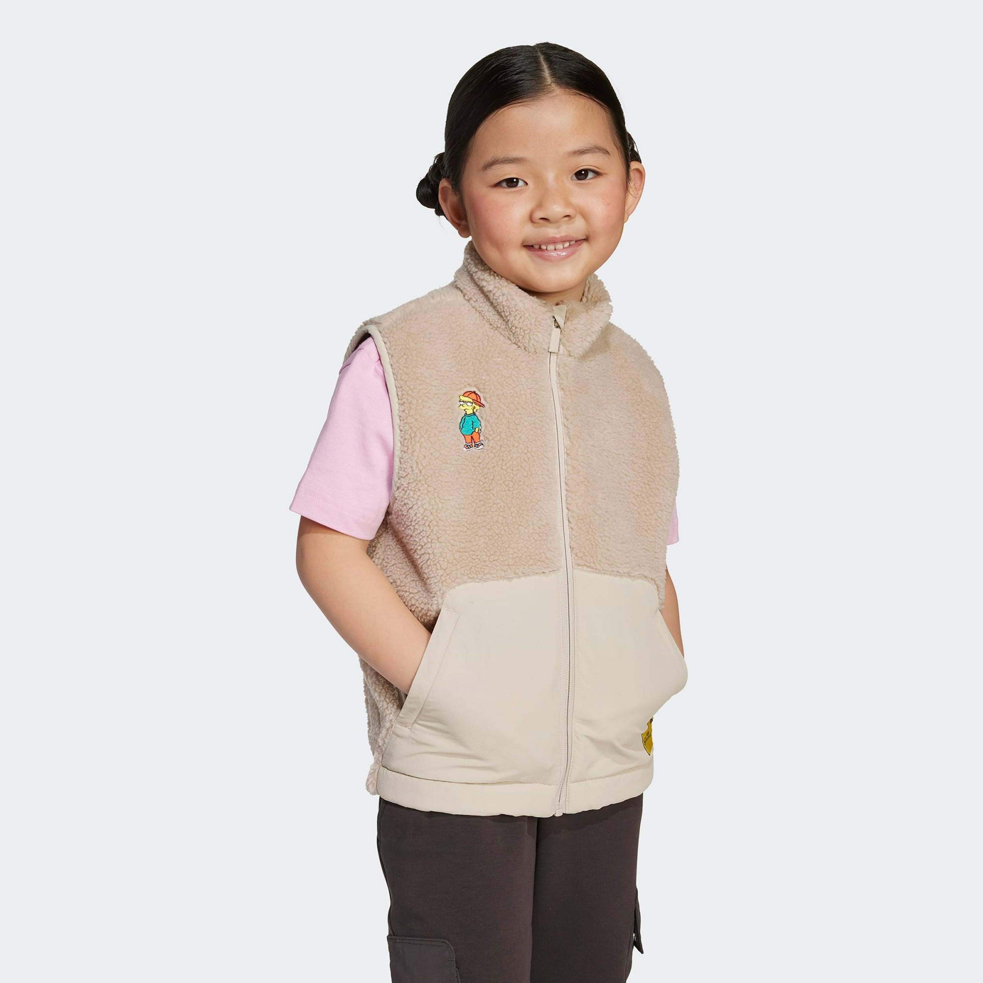 adidas LK Simpsons Çocuk Bej Yelek