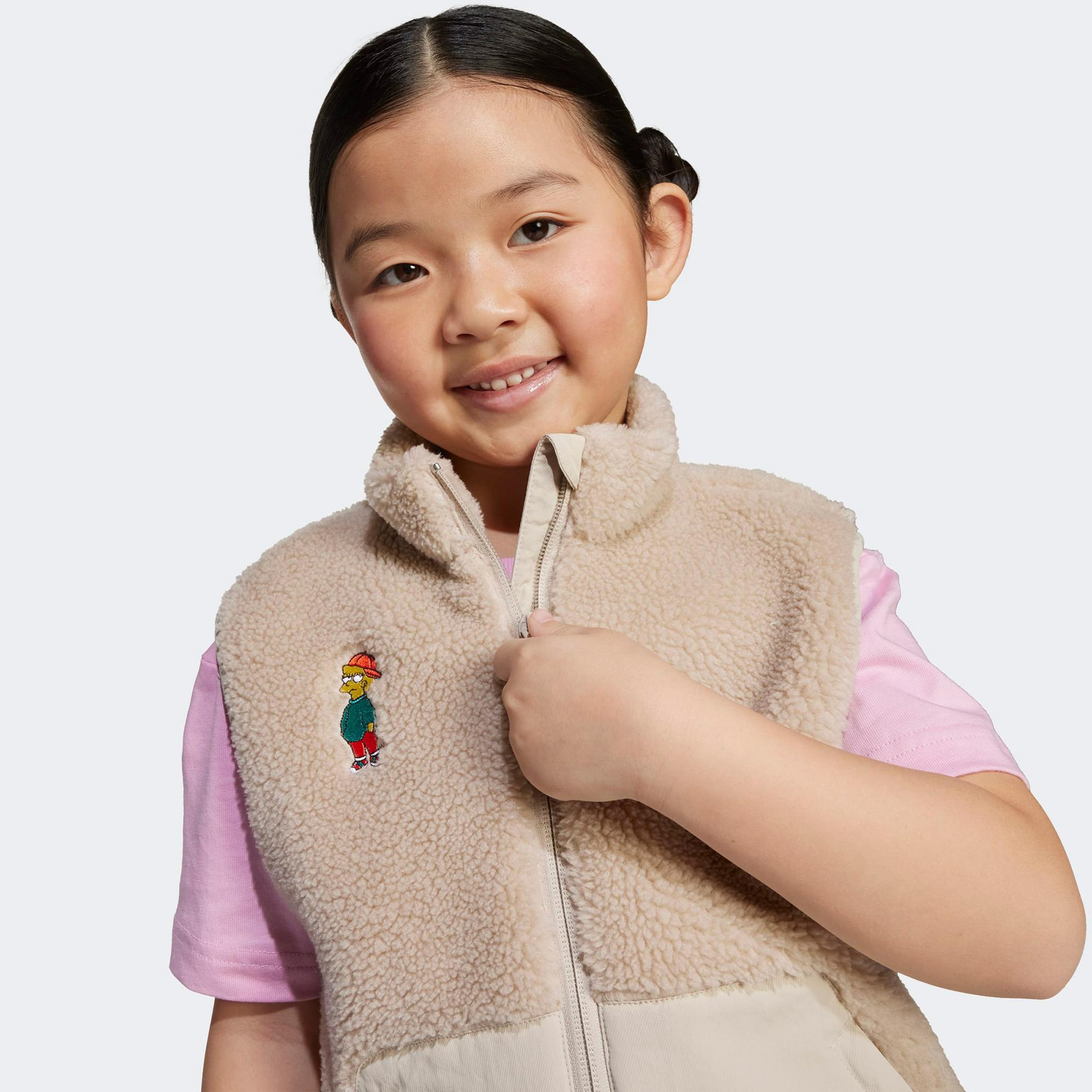adidas LK Simpsons Çocuk Bej Yelek
