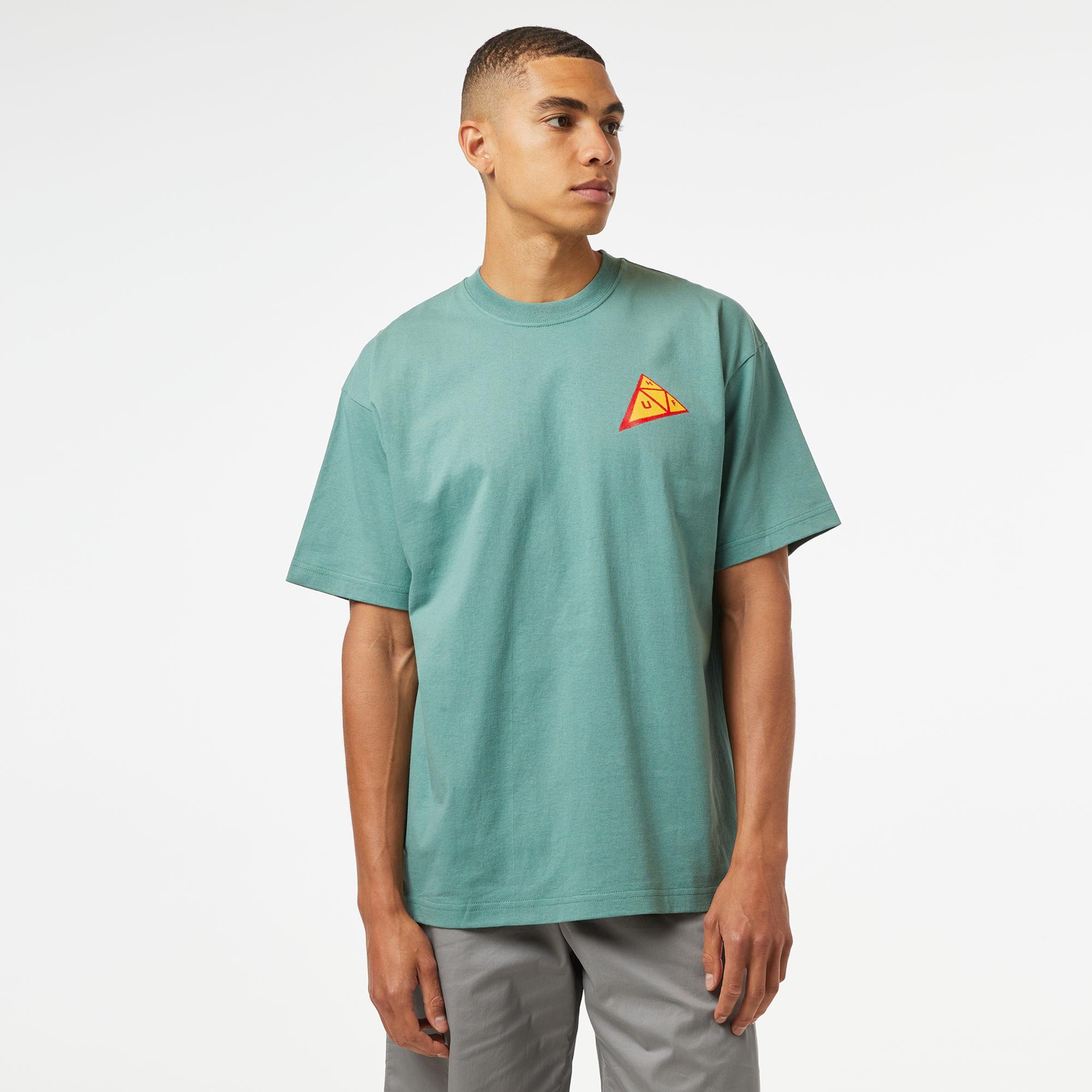 HUF Skewed Tt S/S Erkek Yeşil T-Shirt