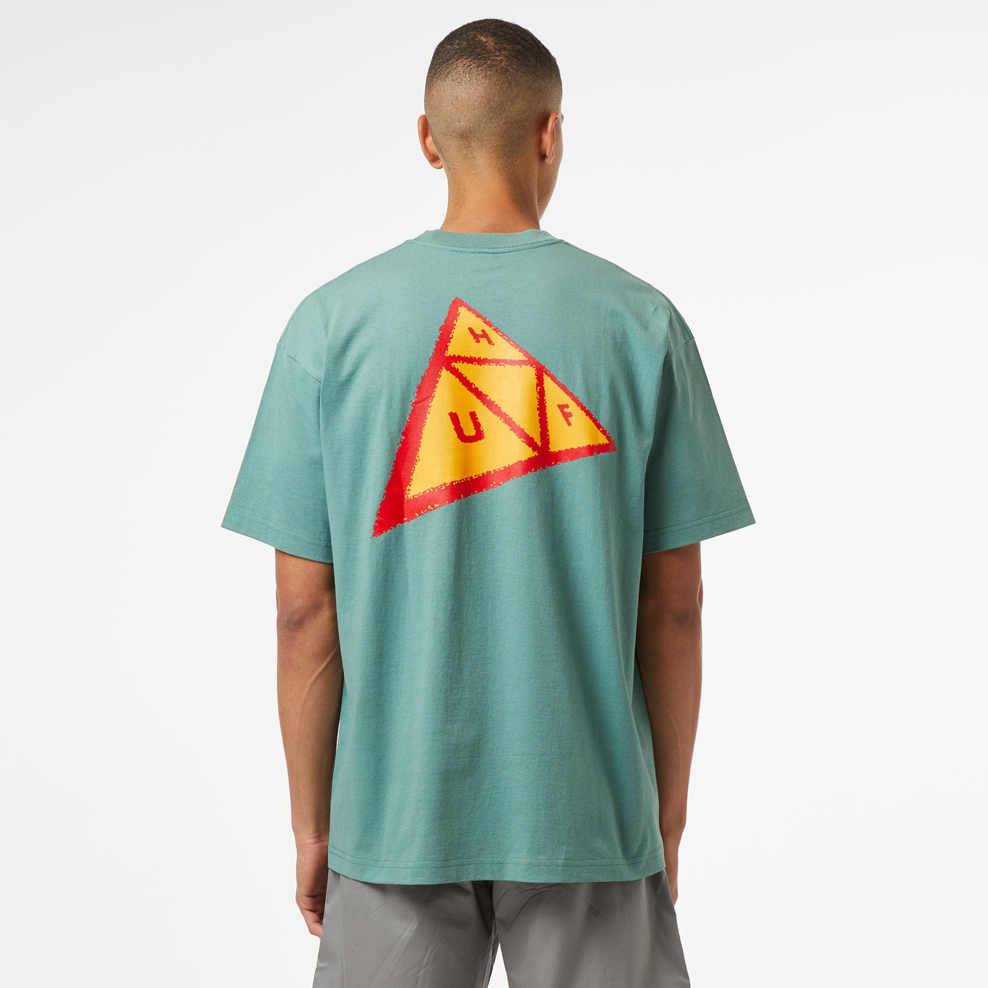 HUF Skewed Tt S/S Erkek Yeşil T-Shirt