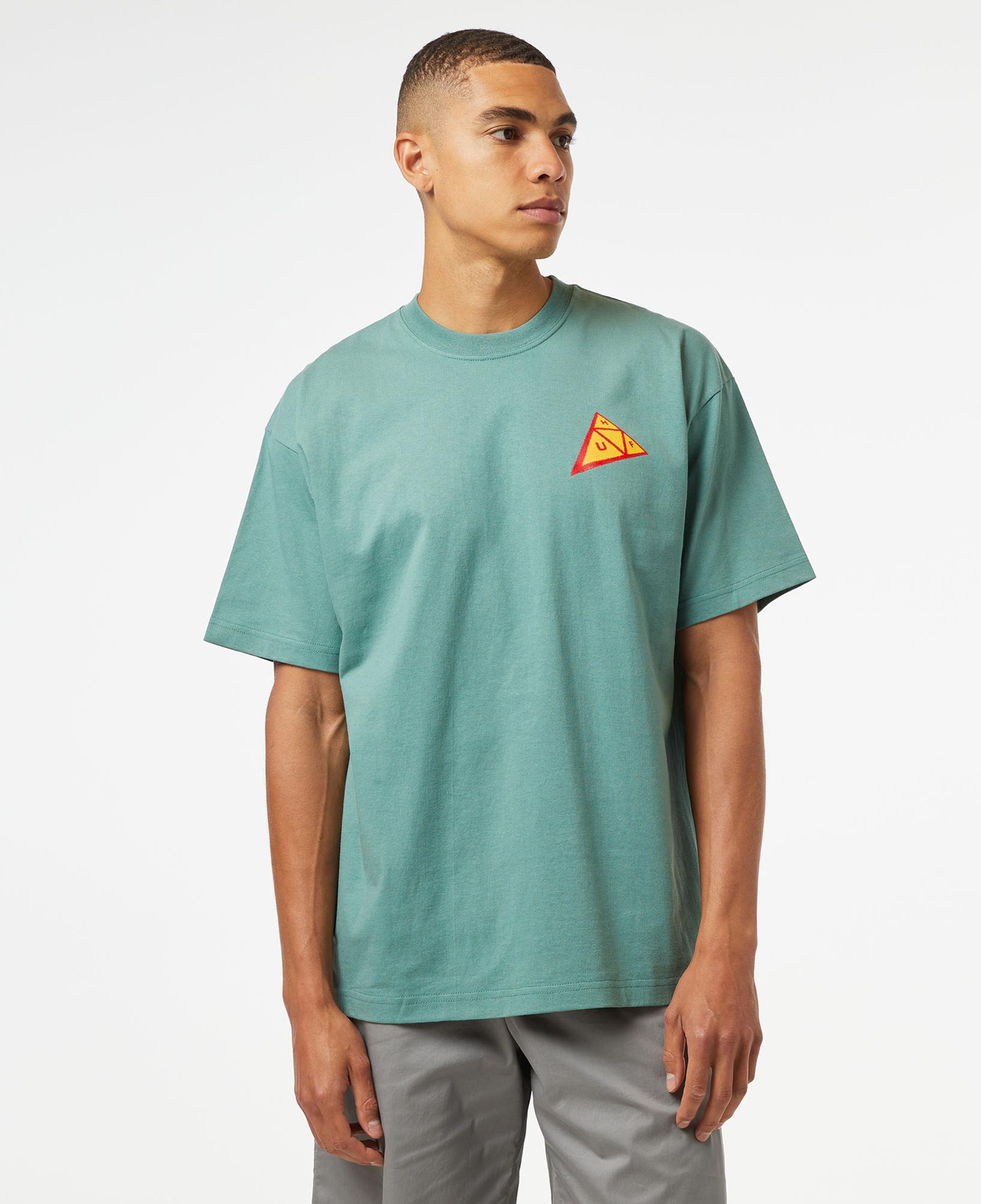 HUF Skewed Tt S/S Erkek Yeşil T-Shirt