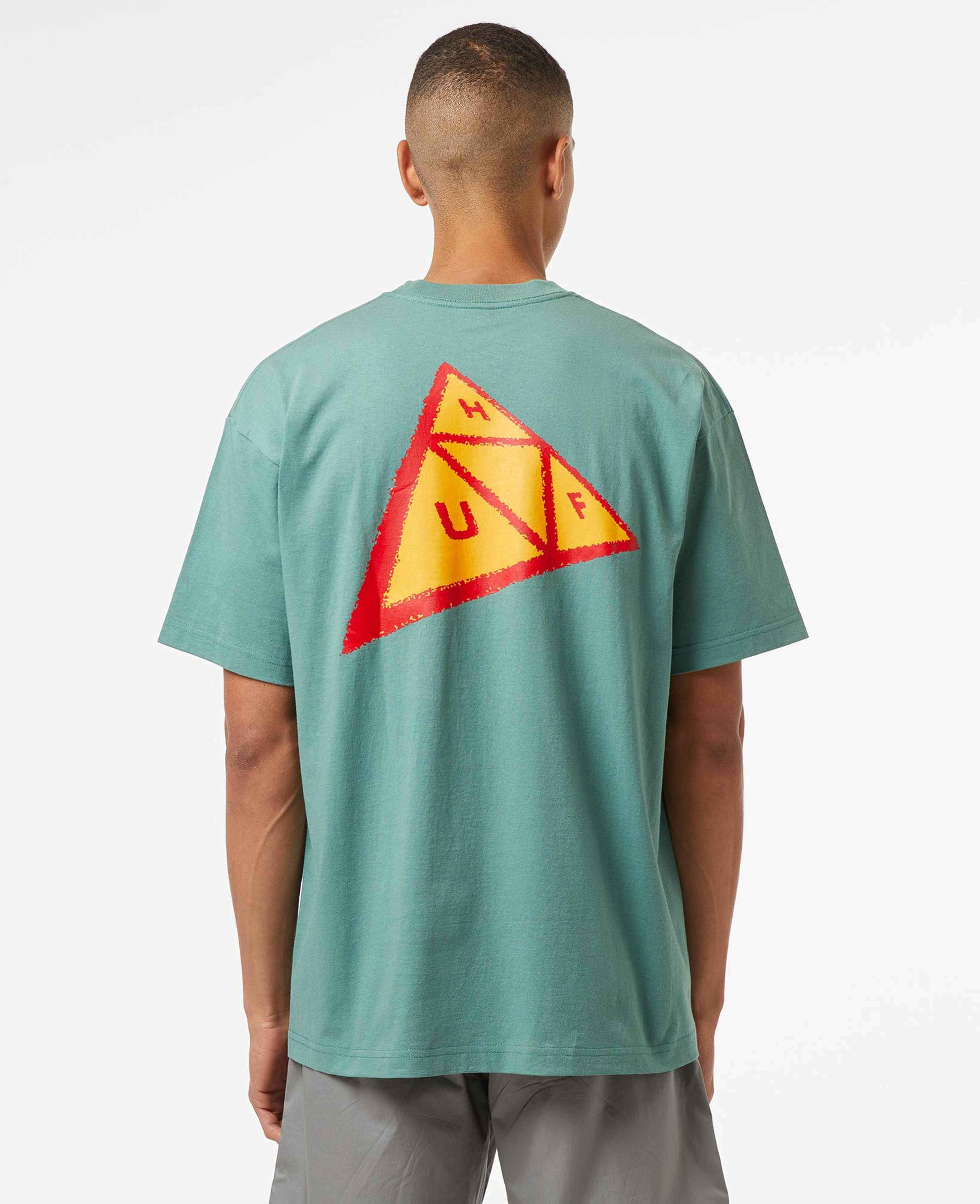 HUF Skewed Tt S/S Erkek Yeşil T-Shirt