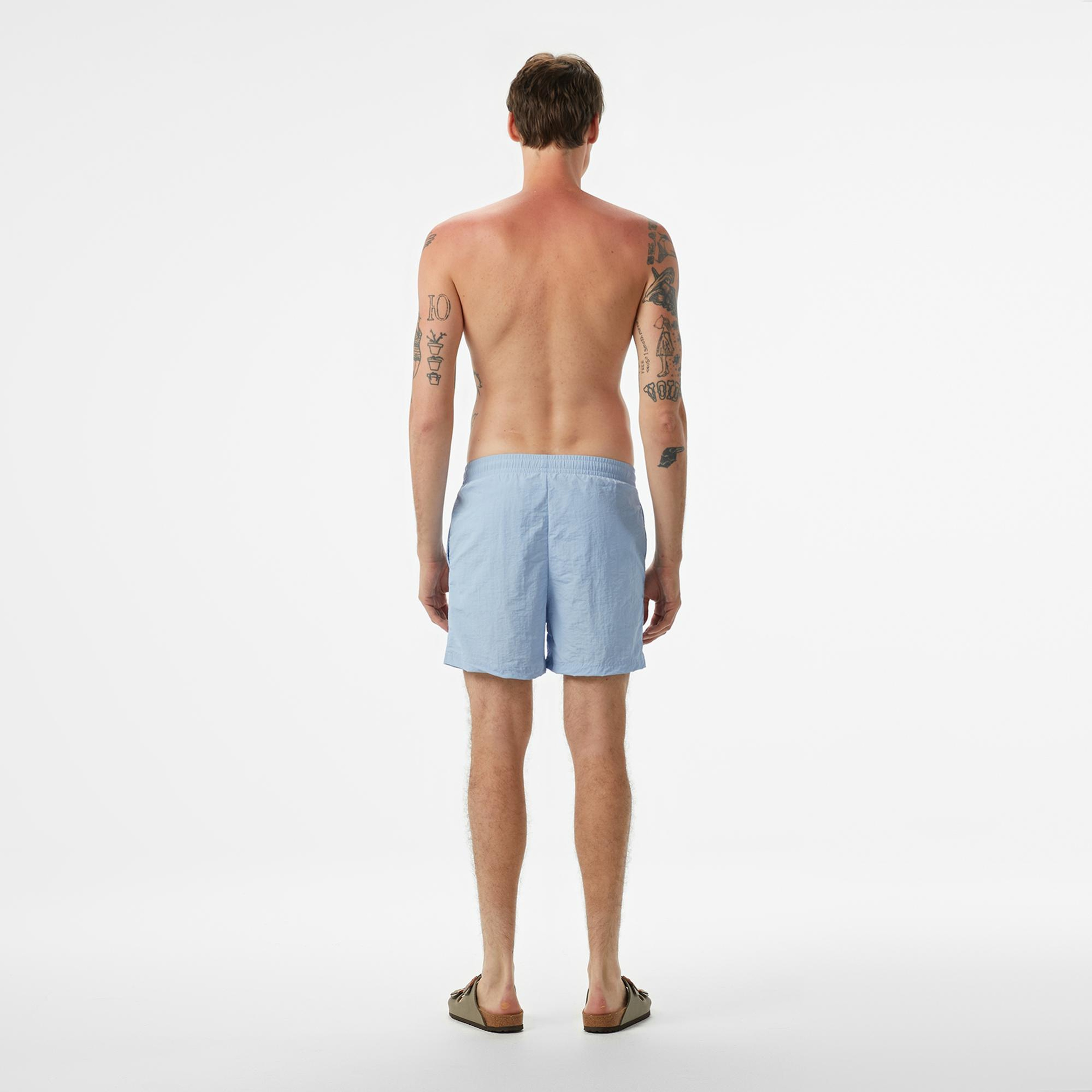 Karl Kani Signature Swim Erkek Mavi Mayo