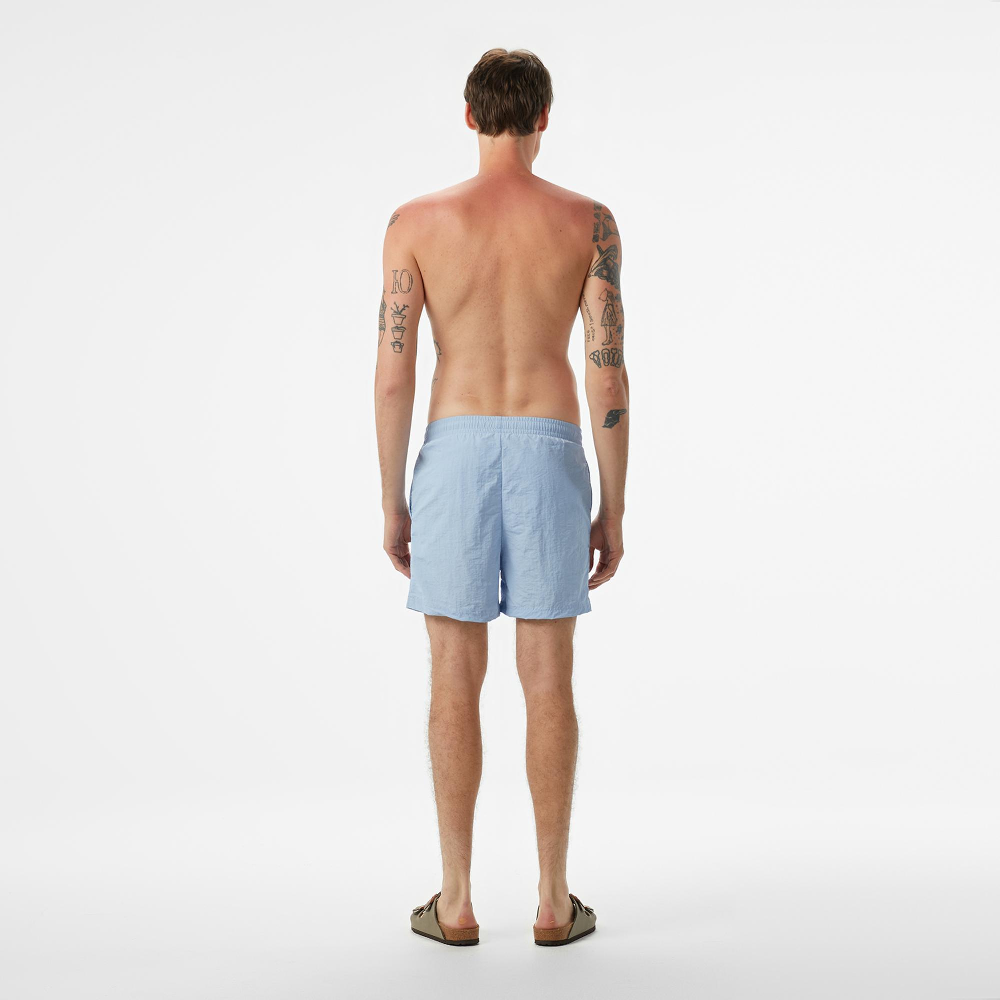 Karl Kani Signature Swim Erkek Mavi Mayo