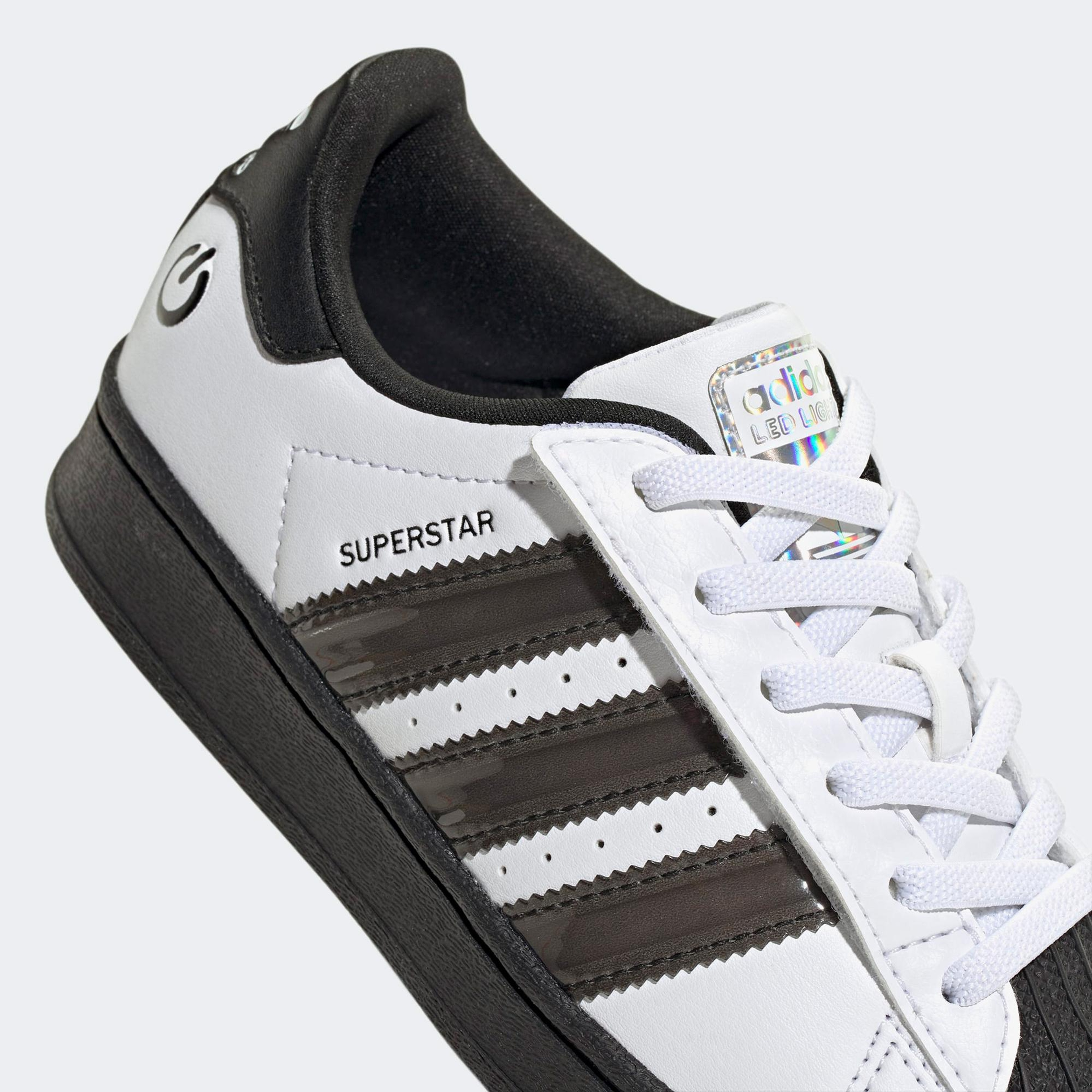 adidas Superstar Led Lights Cf El C Çocuk Beyaz Spor Ayakkabı