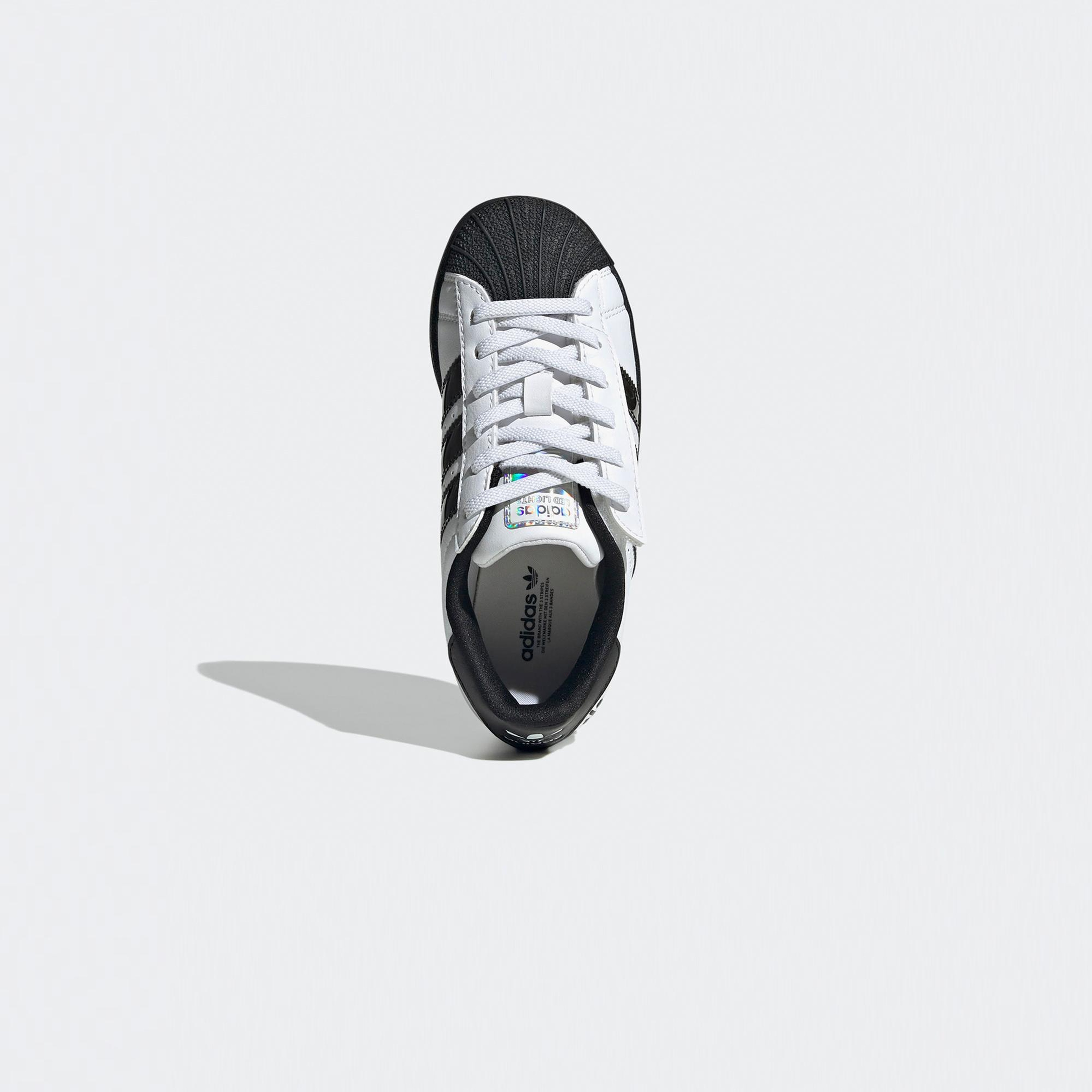 adidas Superstar Led Lights Cf El C Çocuk Beyaz Spor Ayakkabı