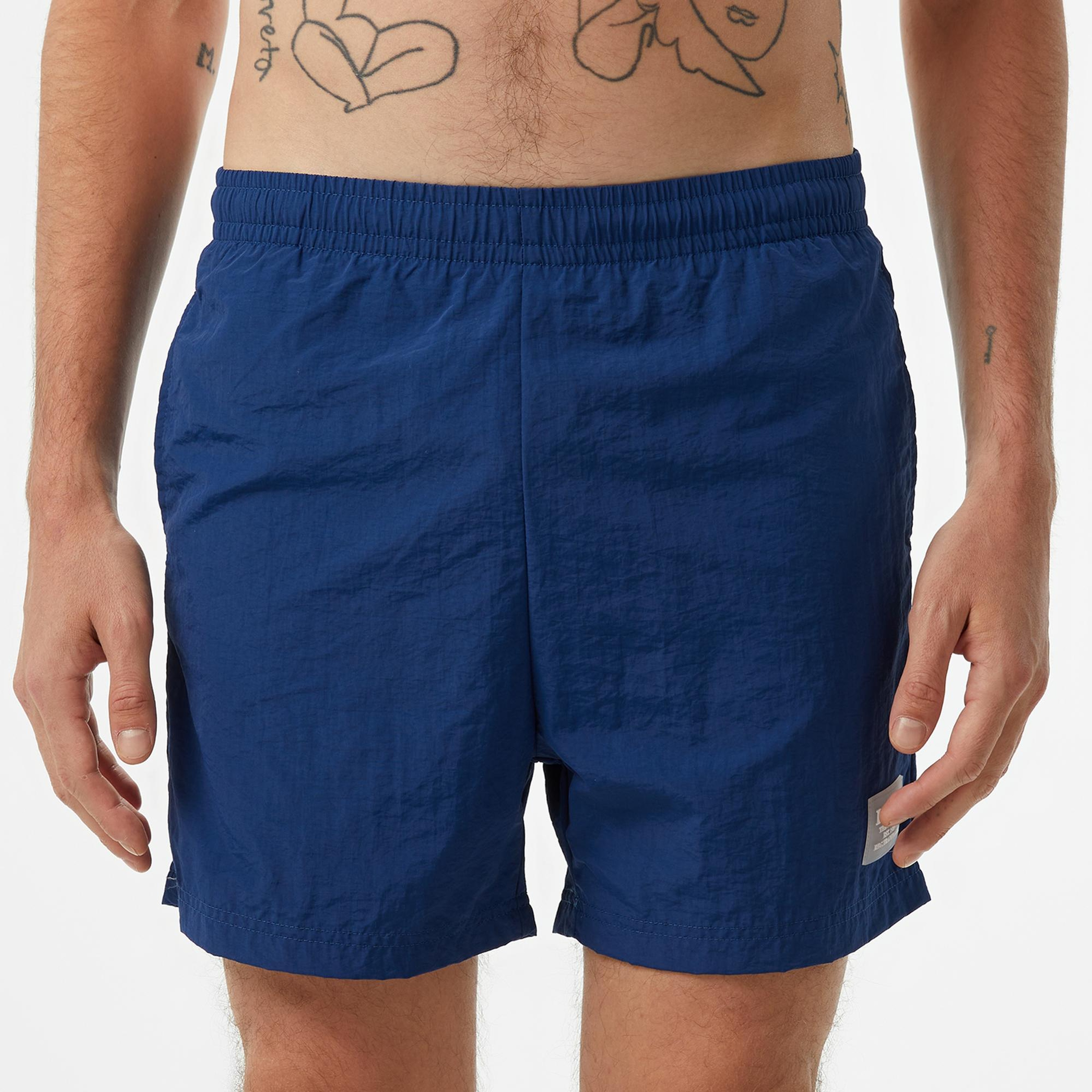 Karl Kani Signature Swim Erkek Mavi Mayo