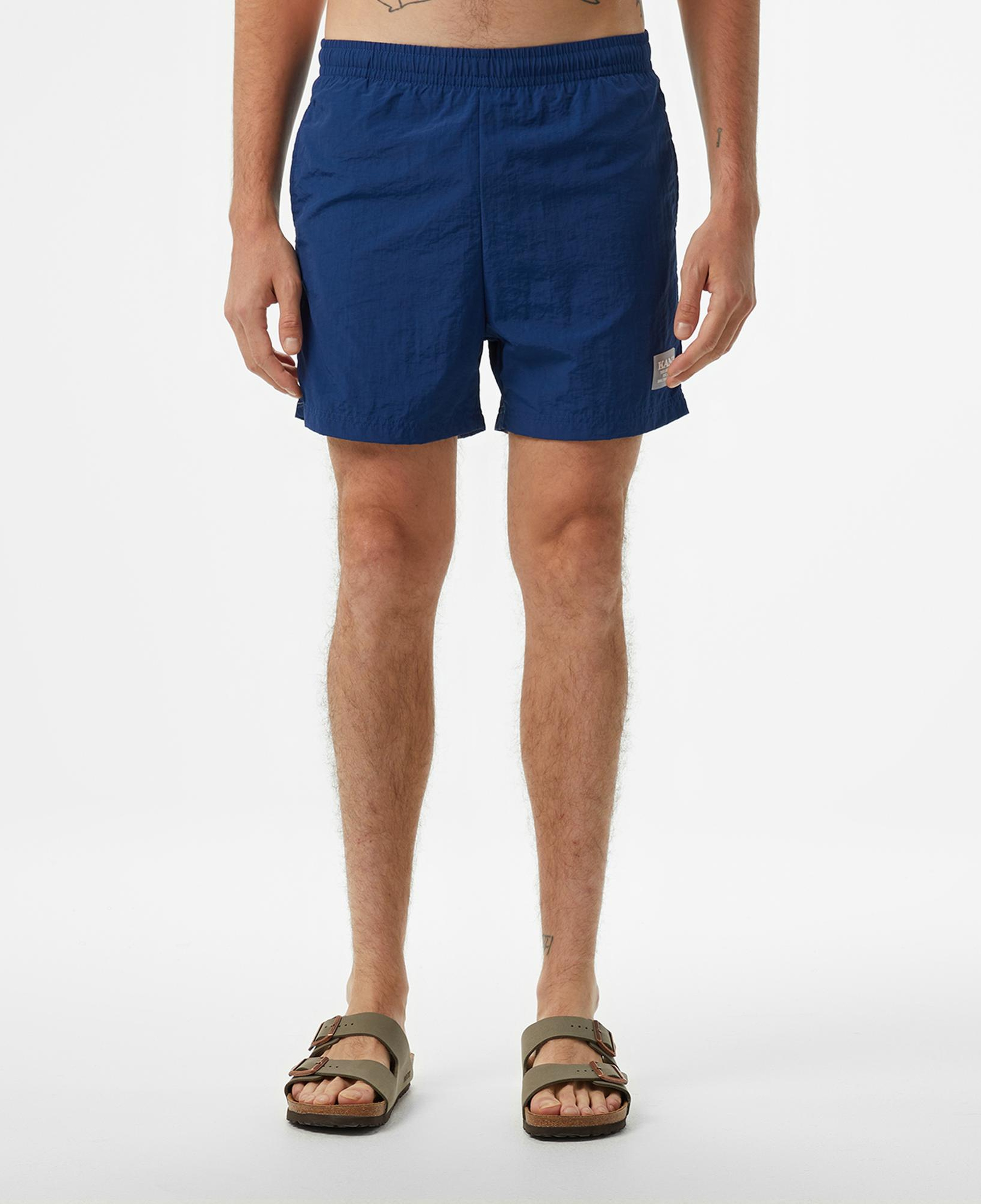 Karl Kani Signature Swim Erkek Mavi Mayo