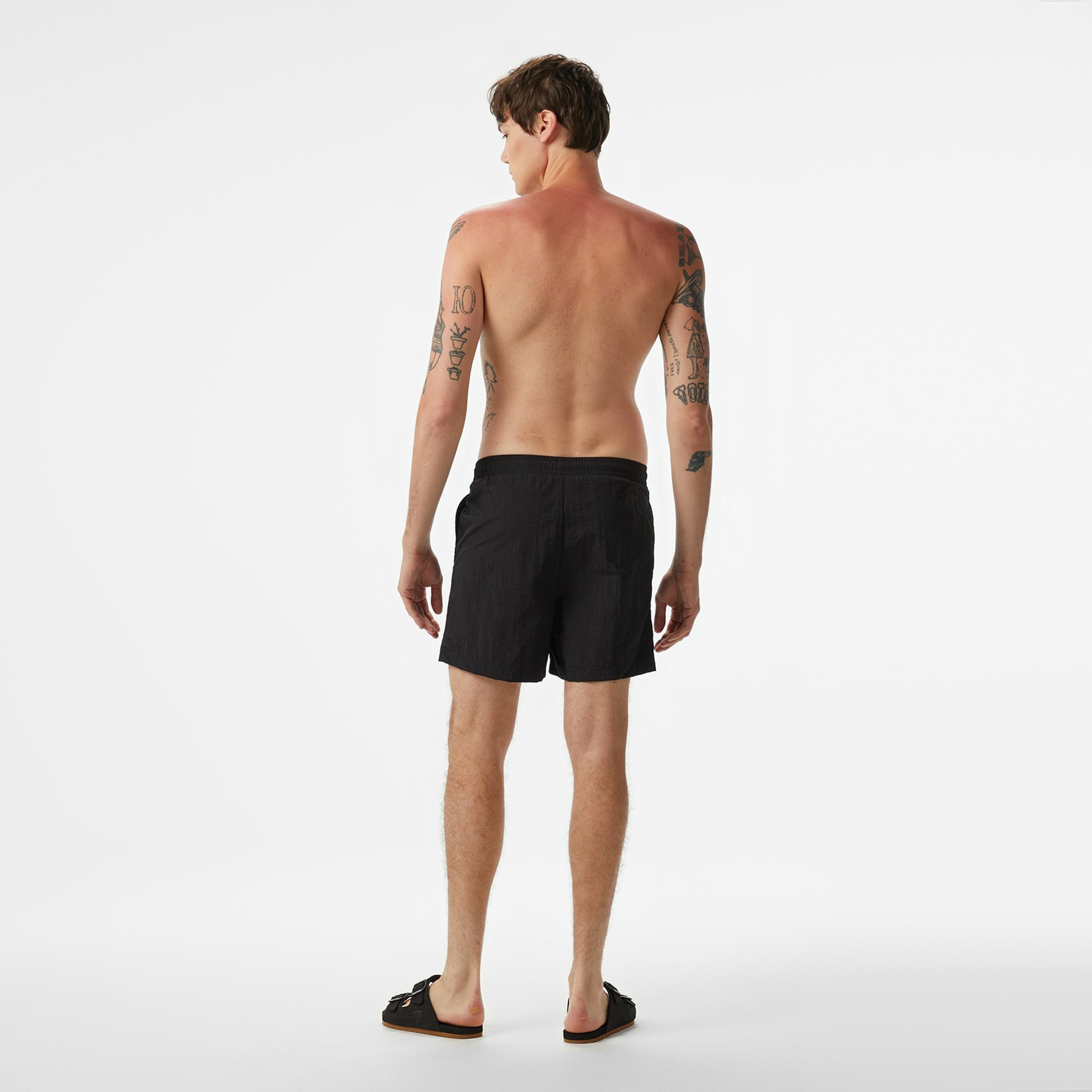 Karl Kani Monogram Erkek Siyah Mayo