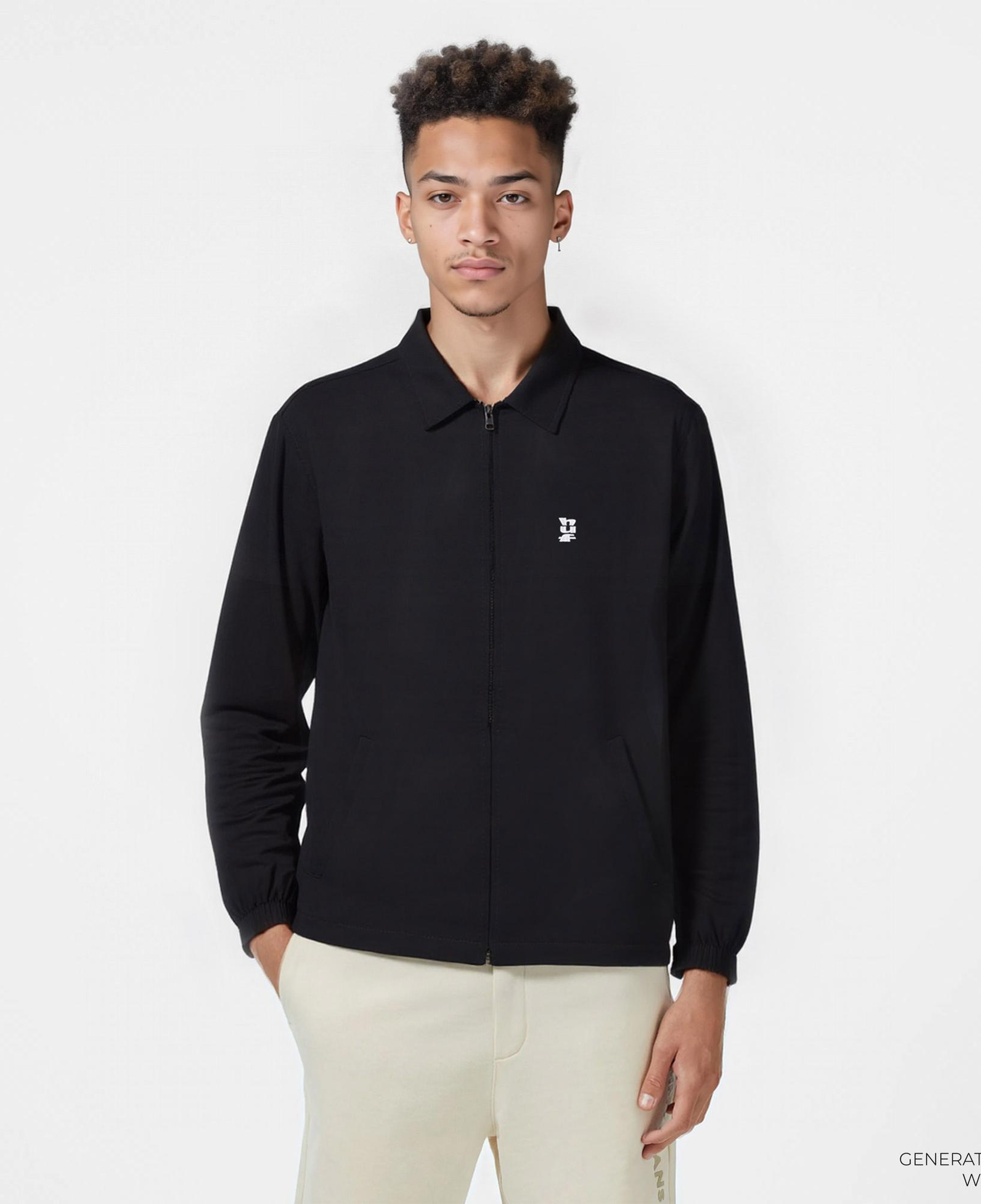 Huf Set Megablast Shop Erkek Siyah Ceket