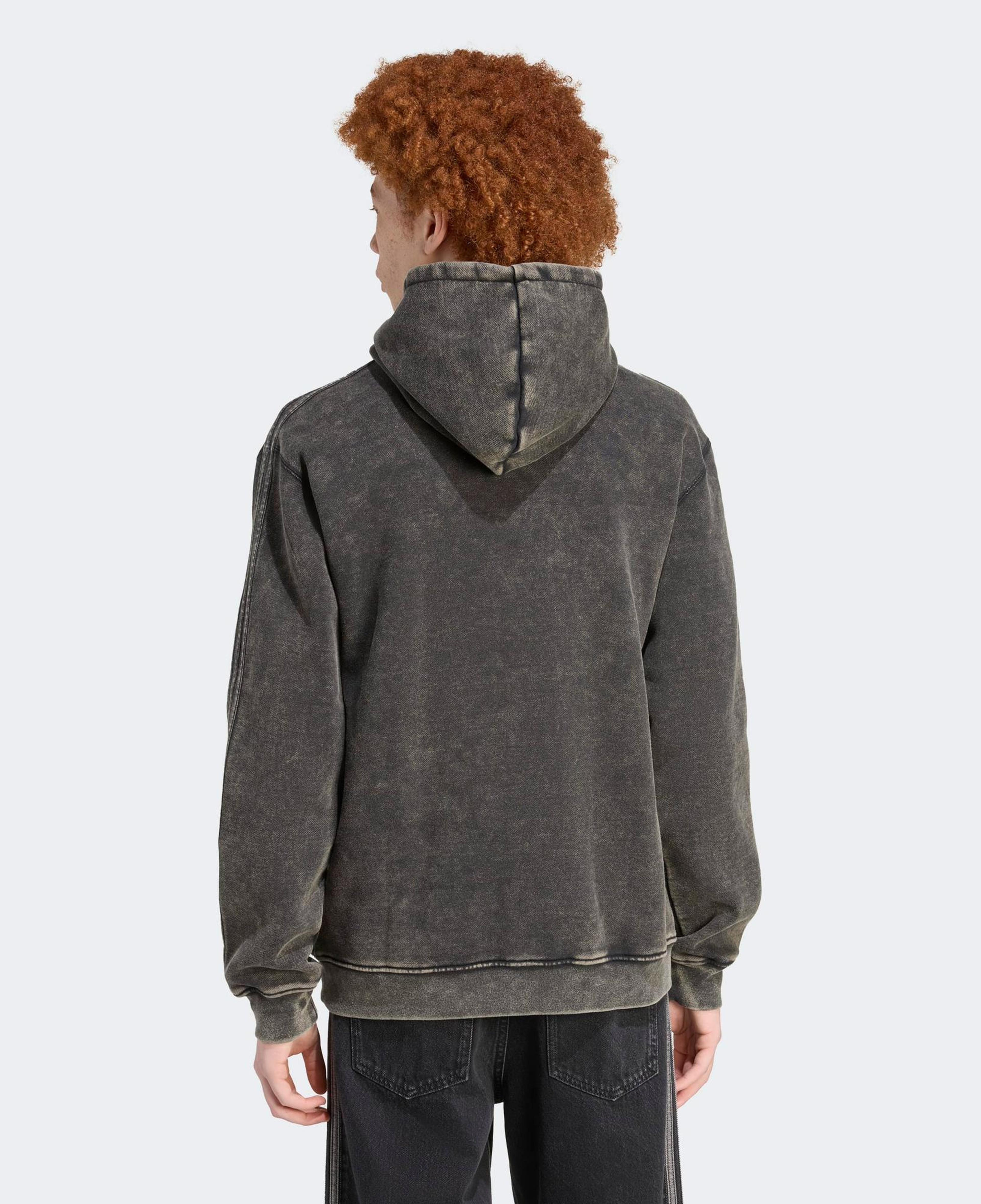 adidas sh Hoodıe Erkek Gri Sweatshirt