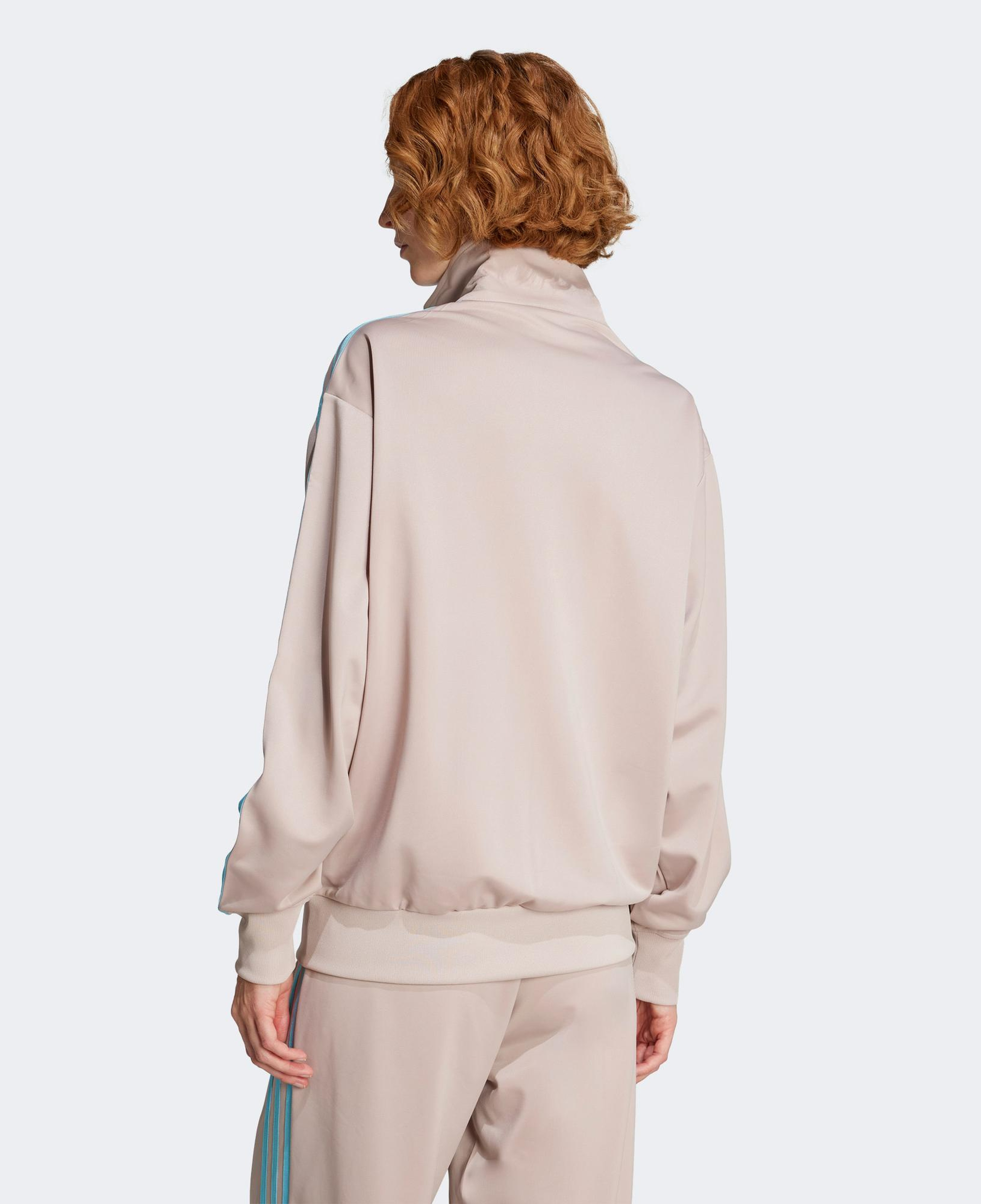 adidas Adicolor Classic Firebird Loose Kadın Fermuarlı Krem Hırka