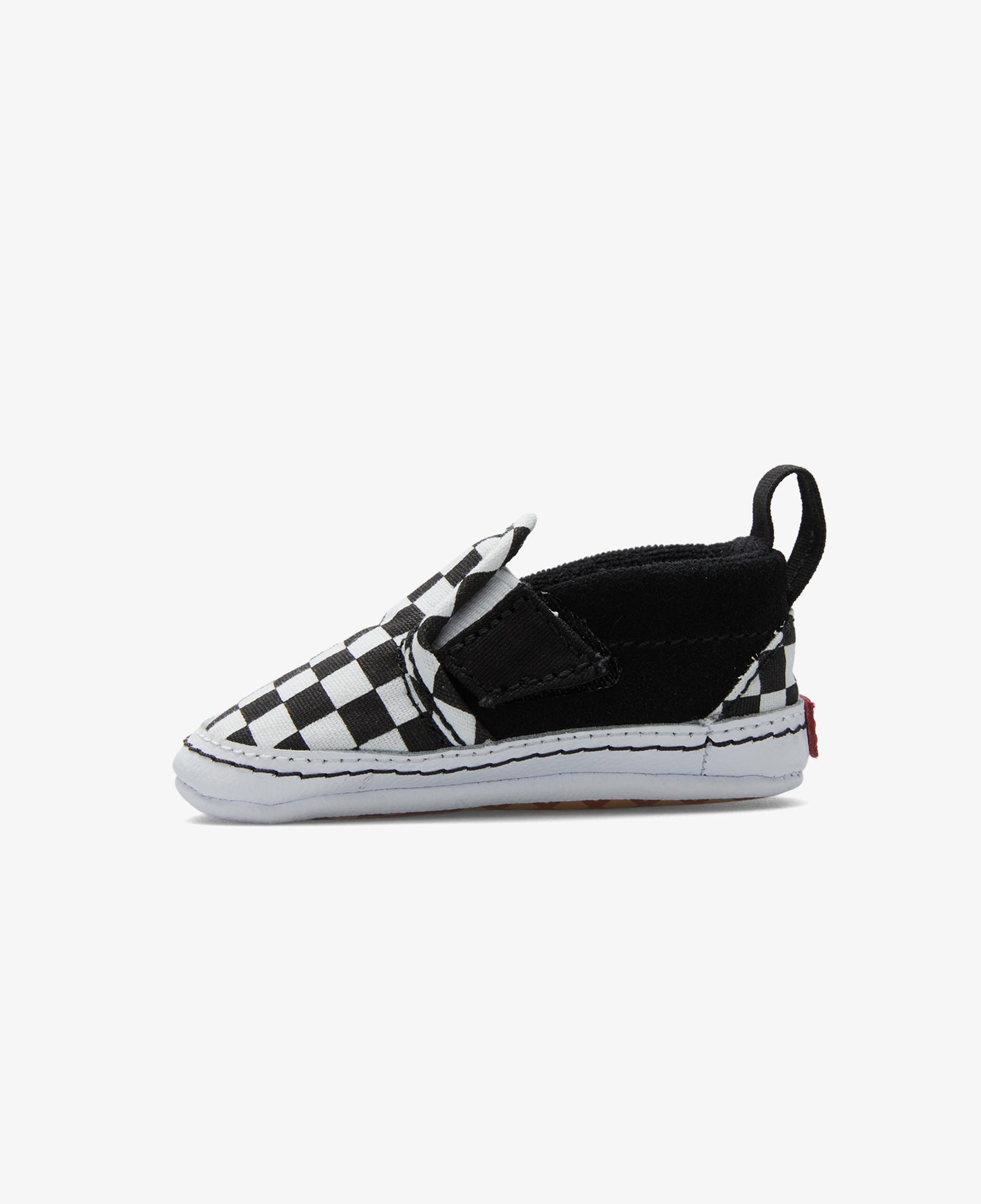 Vans Slip On V-Crib Checkered Bebek Beyaz Spor Ayakkabı
