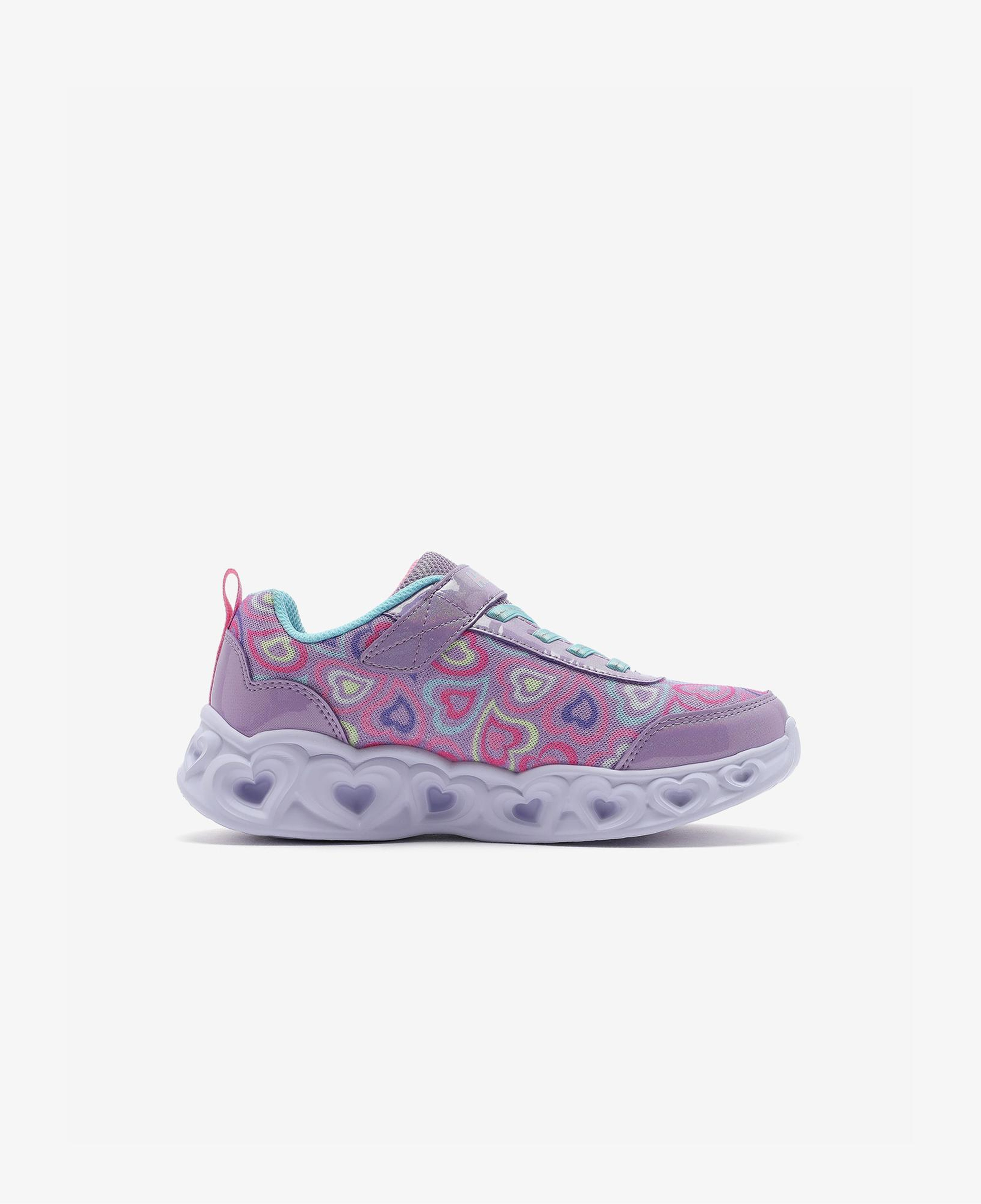 Skechers Heart Lights Boogie Love Çocuk Mor Işıklı Spor Ayakkabı