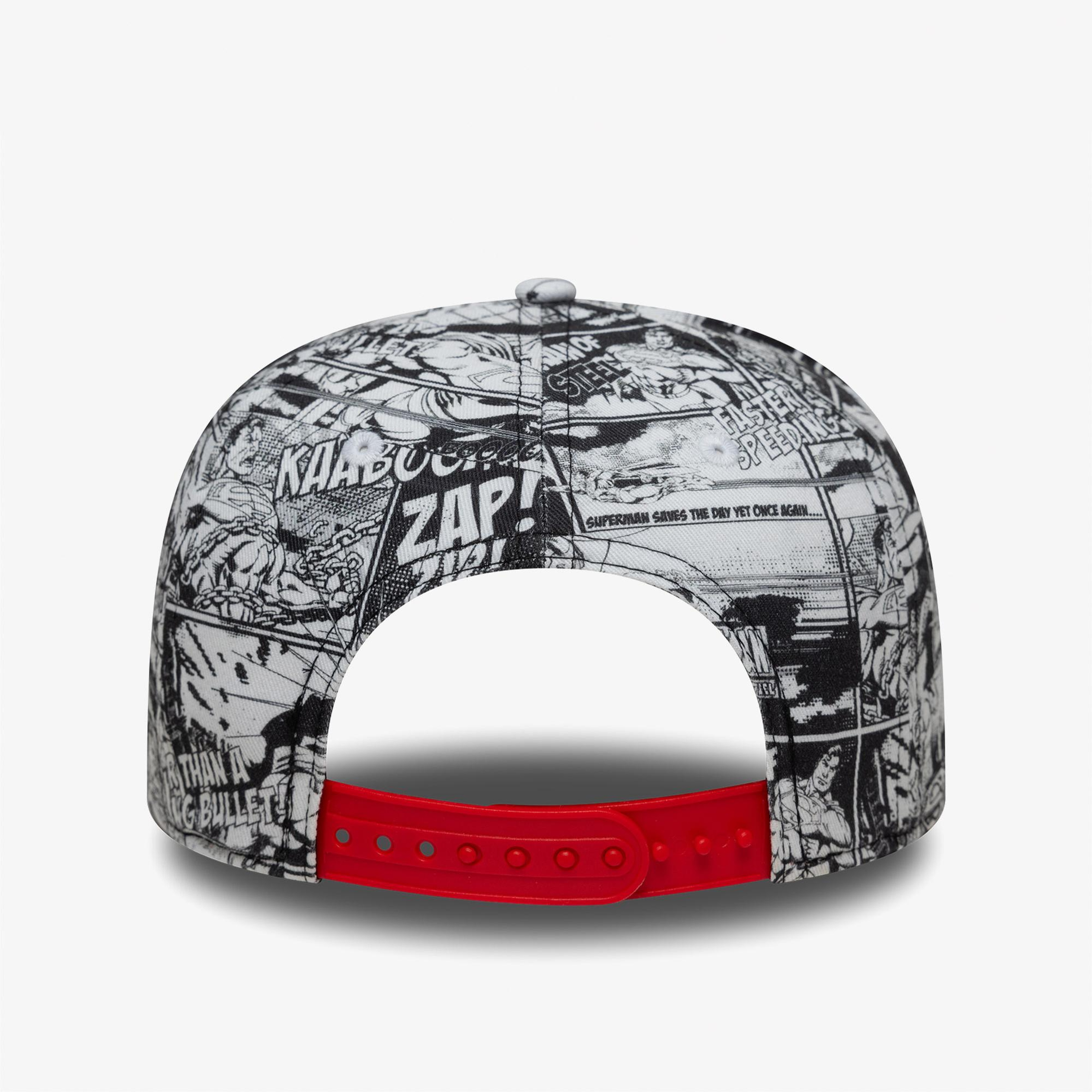 New Era DC Superman Çocuk Beyaz Şapka