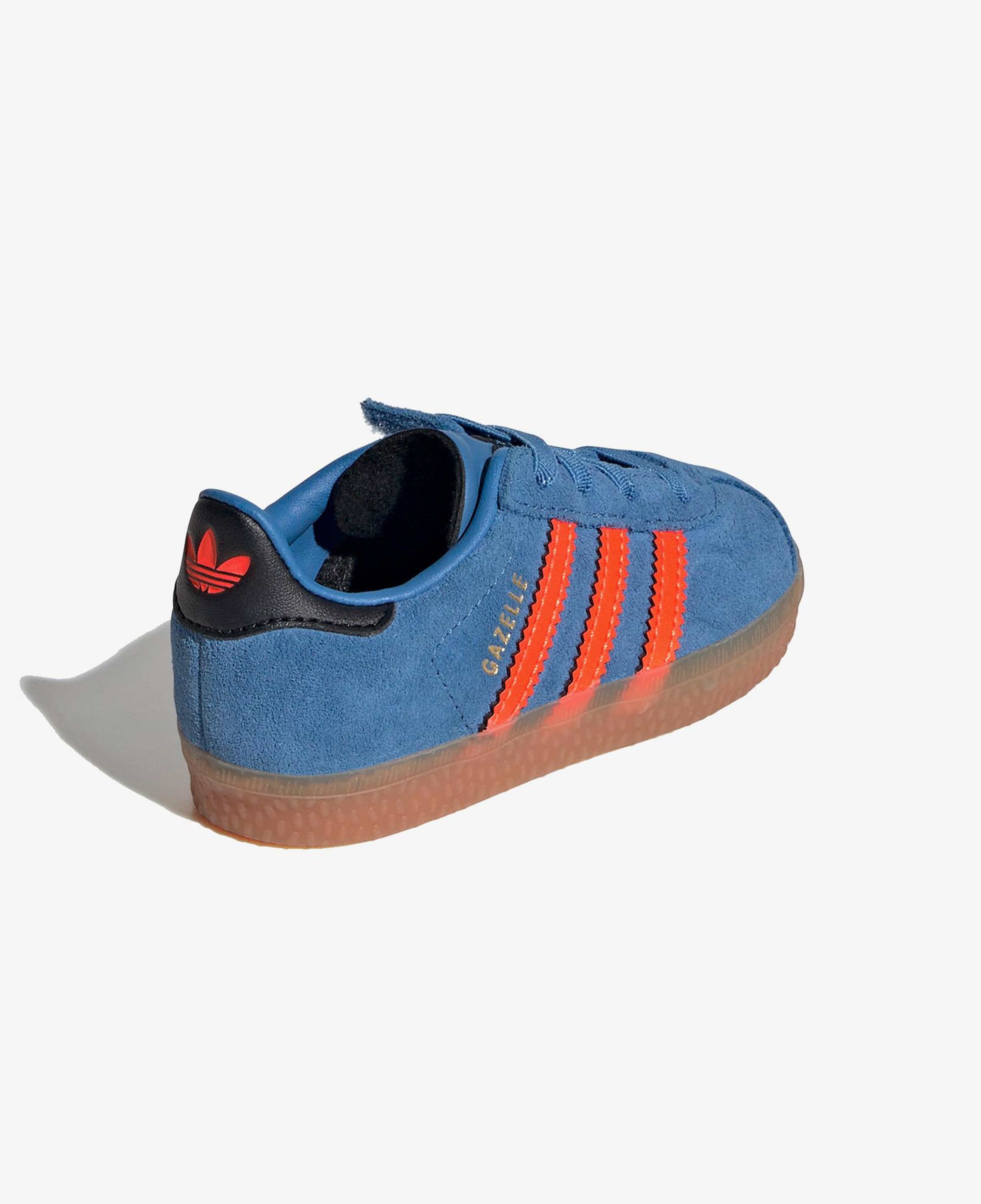 adidas Gazelle Mavi/Turuncu Bebek Spor Ayakkabı