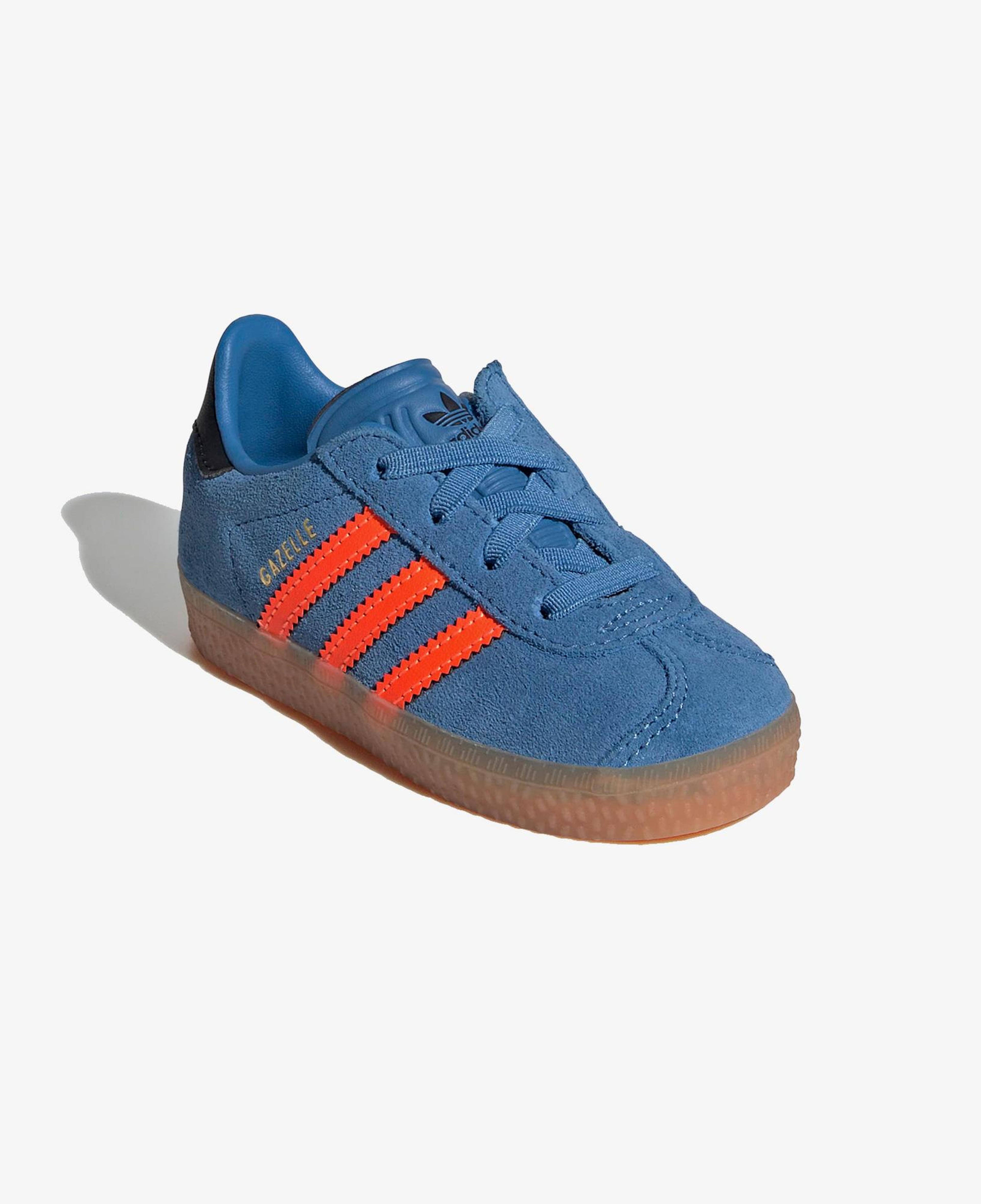adidas Gazelle Mavi/Turuncu Bebek Spor Ayakkabı