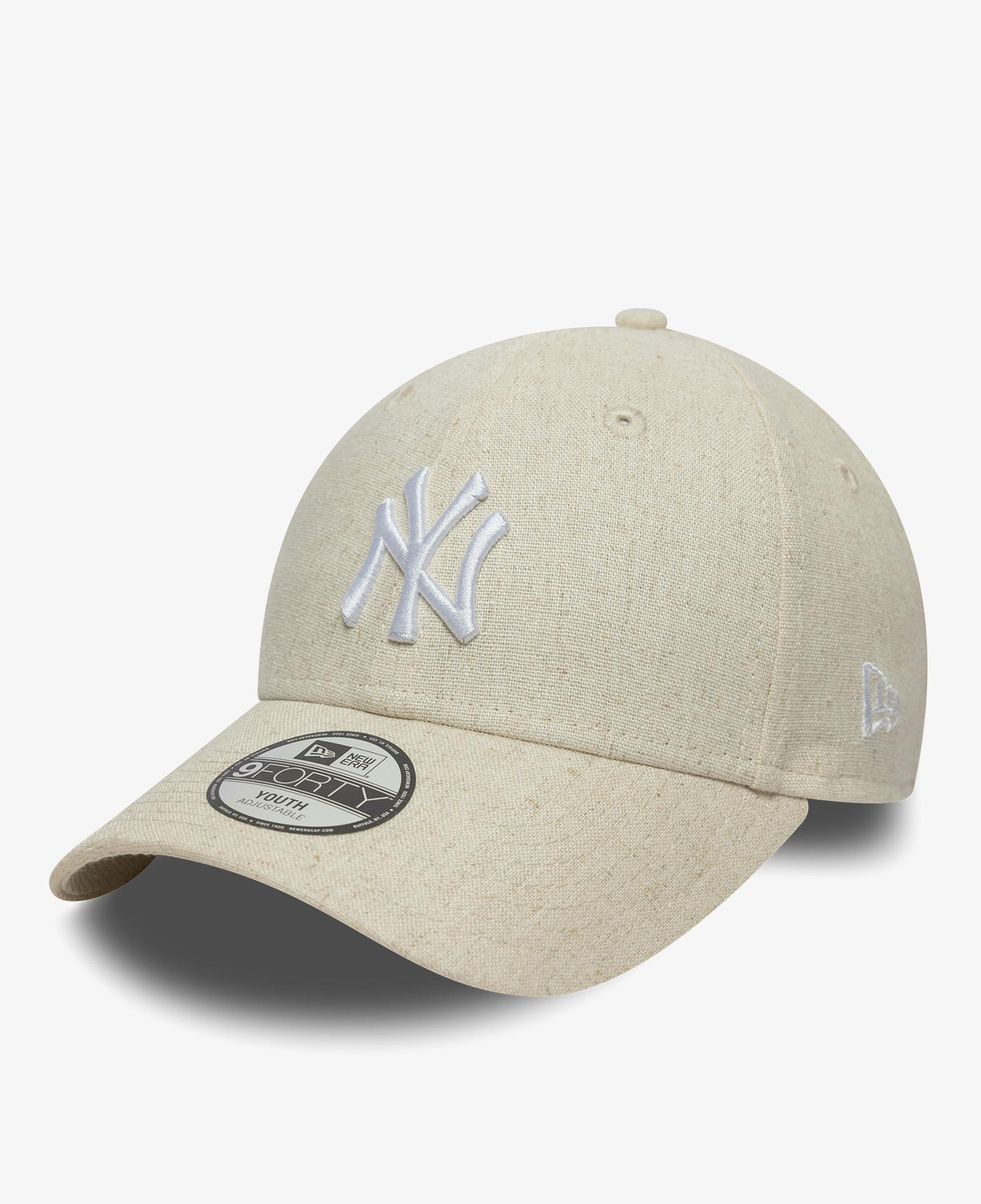 New Era MLB League Essentials New York Yankees Çocuk Bej Şapka