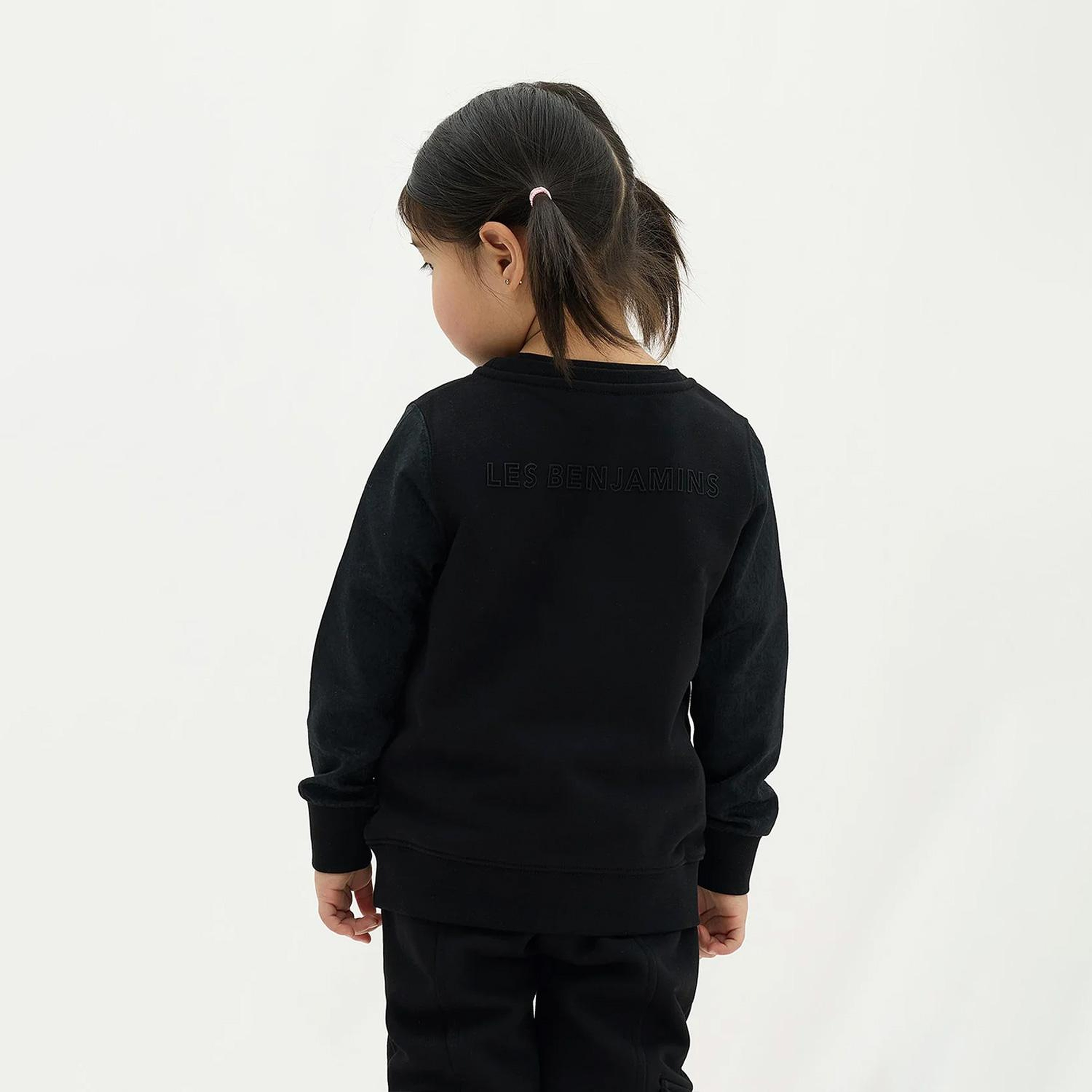 Les Benjamins 401 Çocuk Siyah Sweatshirt