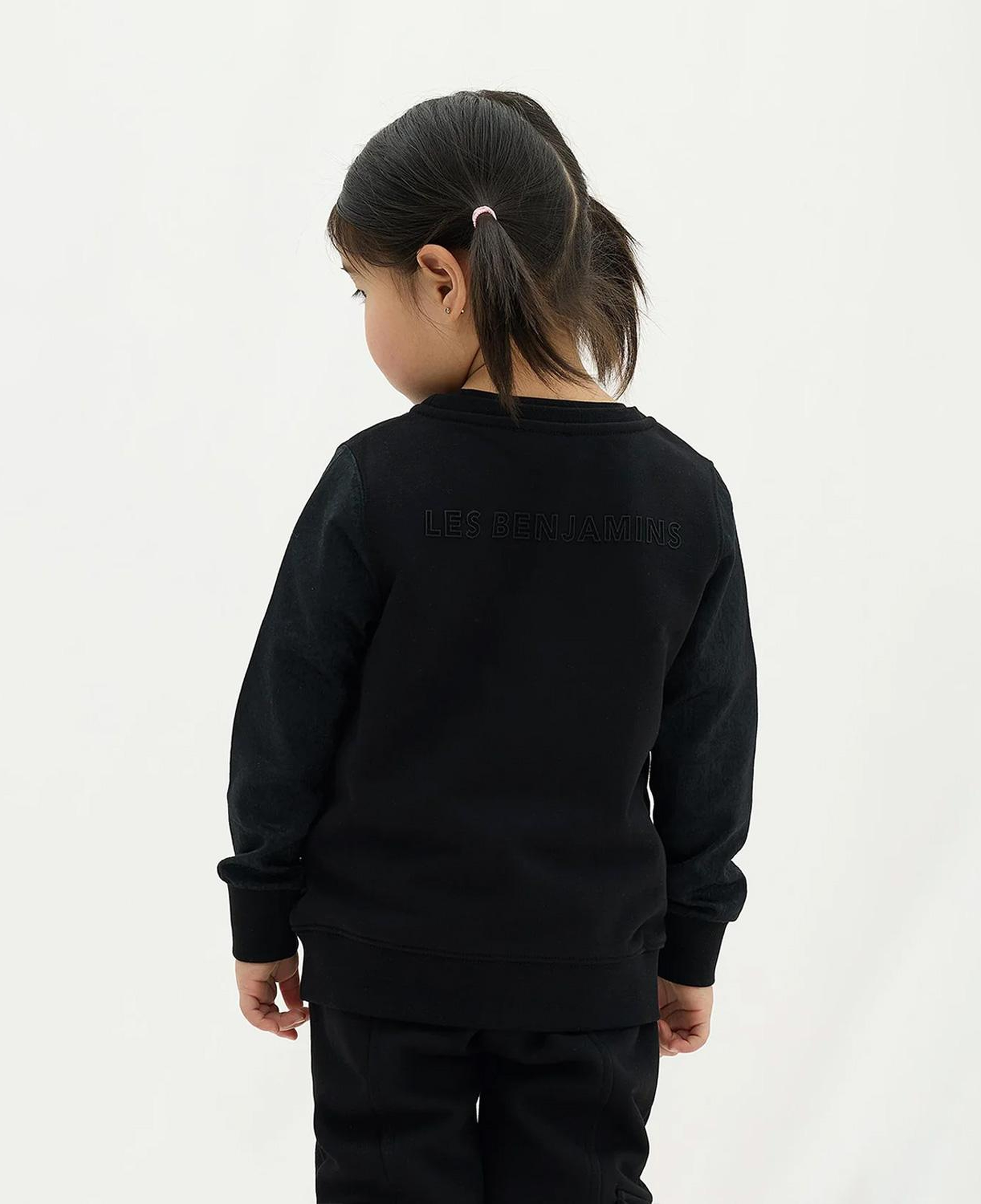 Les Benjamins 401 Çocuk Siyah Sweatshirt