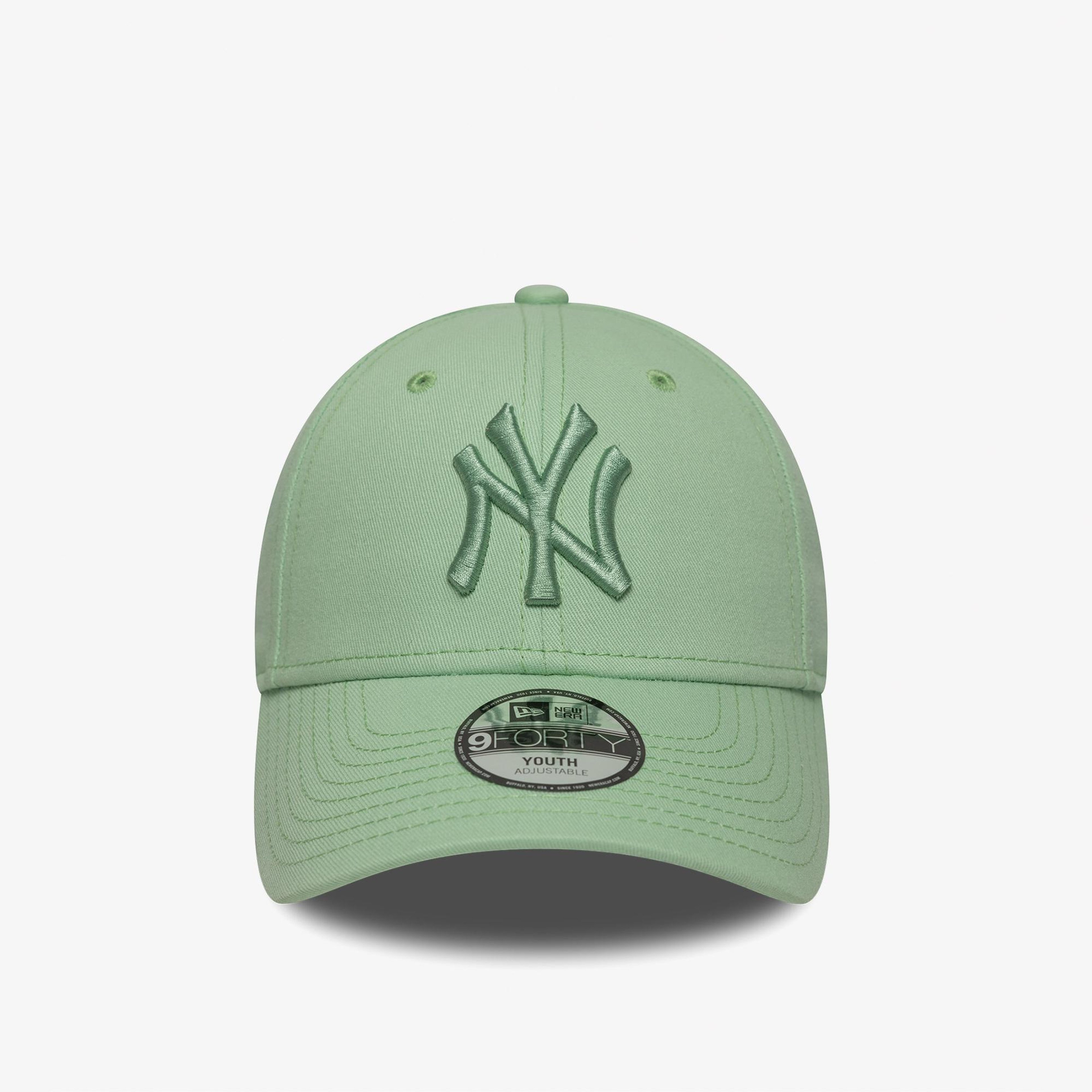 New Era MLB League Essentials New York Yankees Çocuk Yeşil Şapka