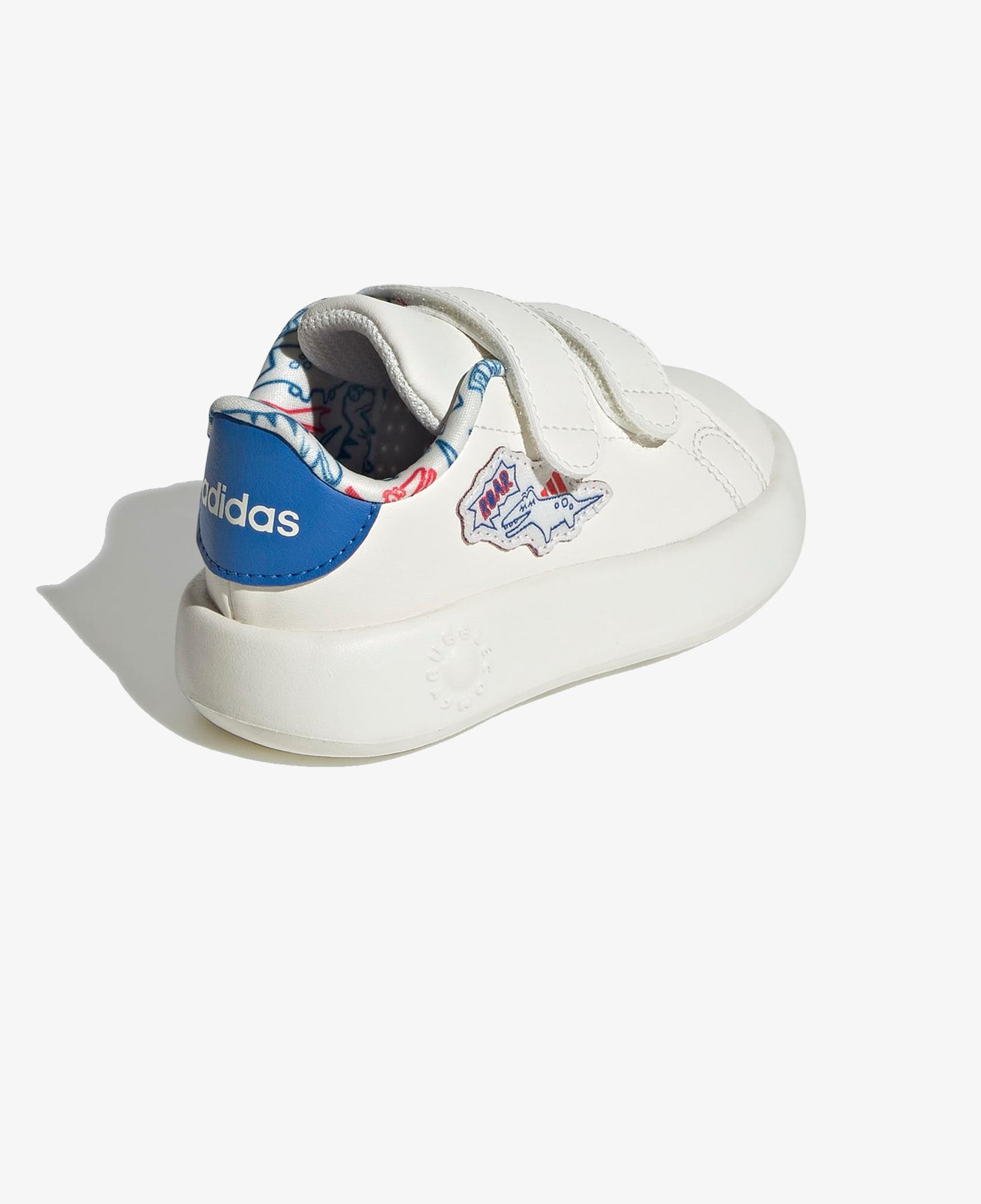 adidas Advantage Dino Bebek Beyaz Cırt Cırtlı Spor Ayakkabı