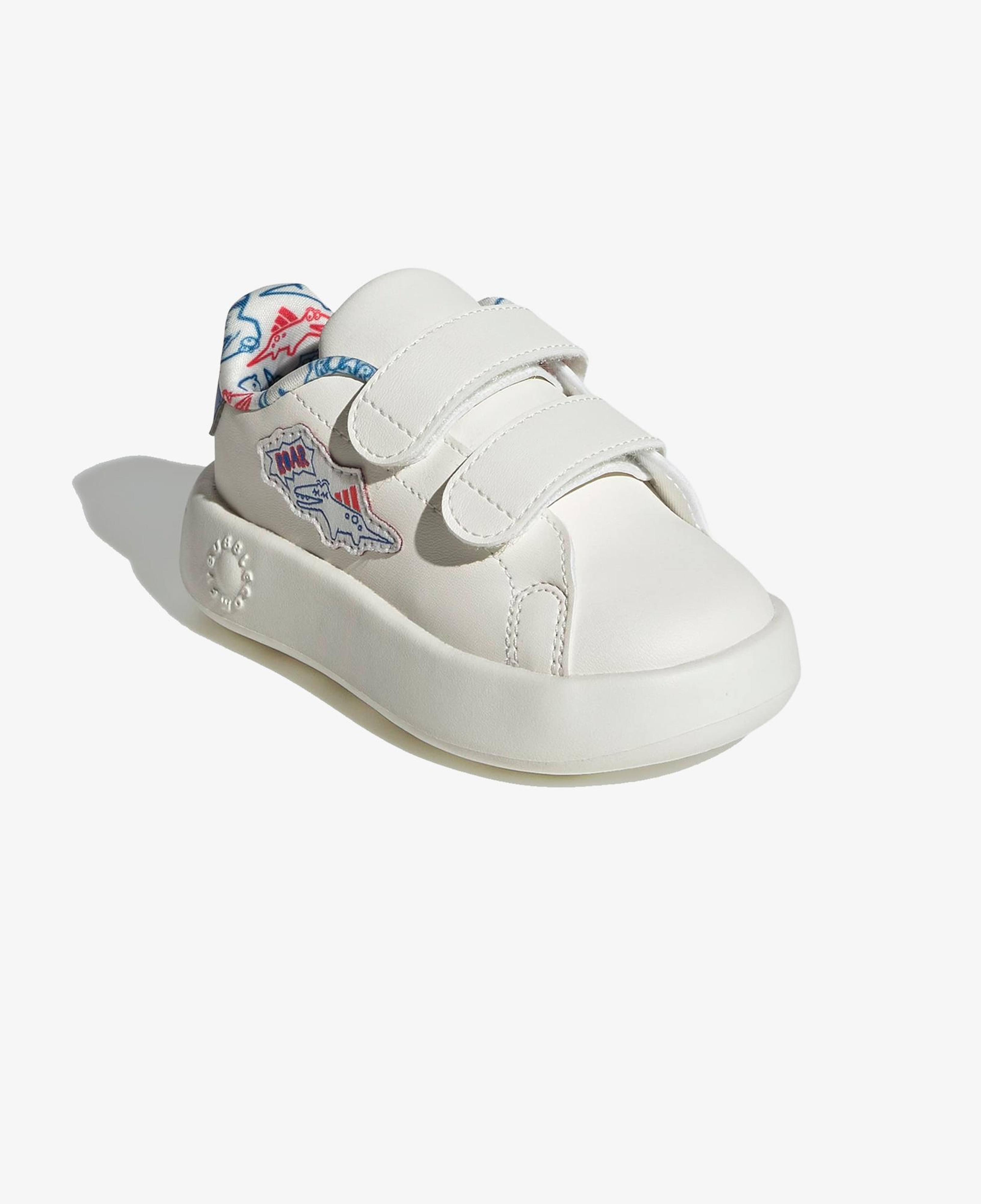 adidas Advantage Dino Bebek Beyaz Cırt Cırtlı Spor Ayakkabı