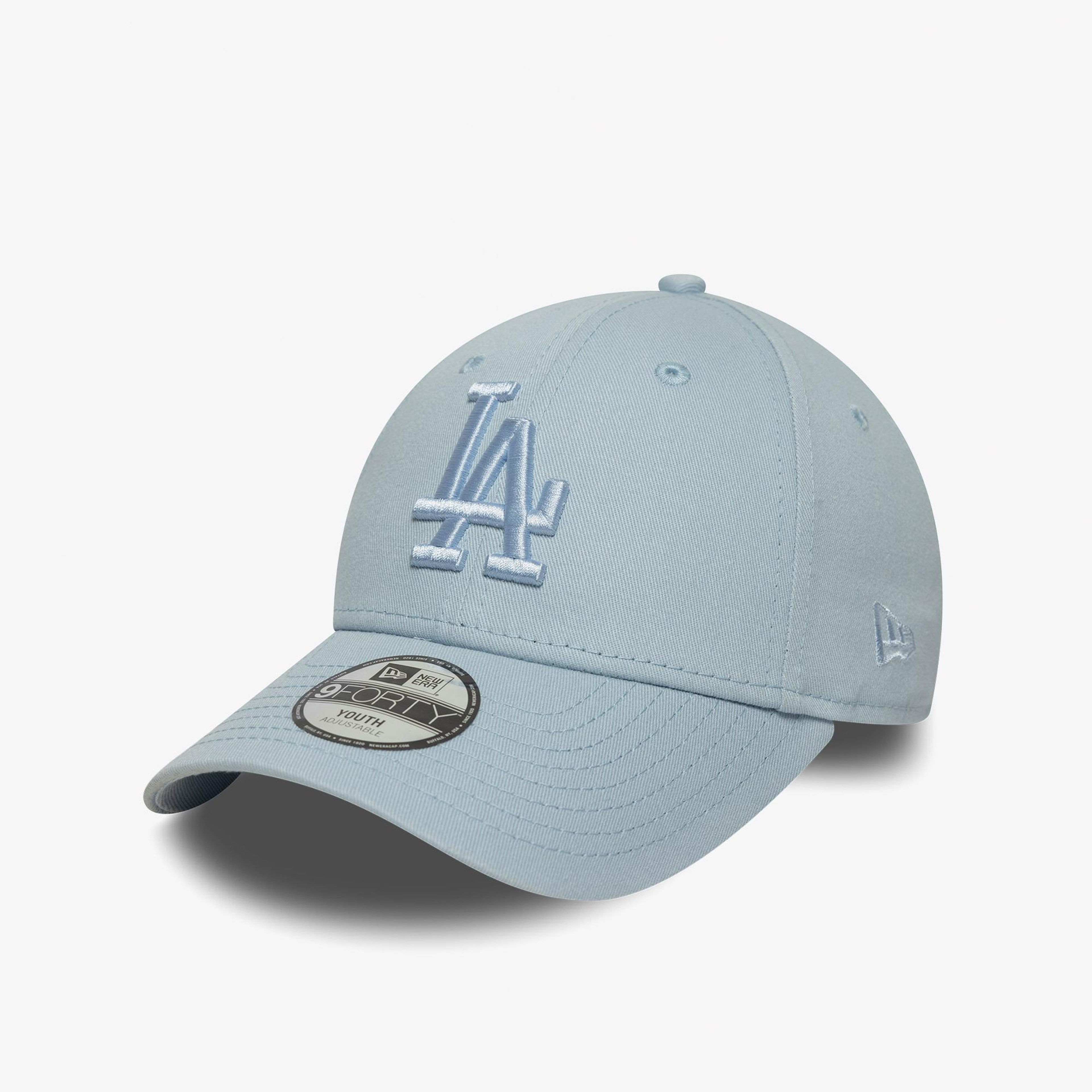 New Era MLB League Essentials LA Dodgers Çocuk Mavi Şapka