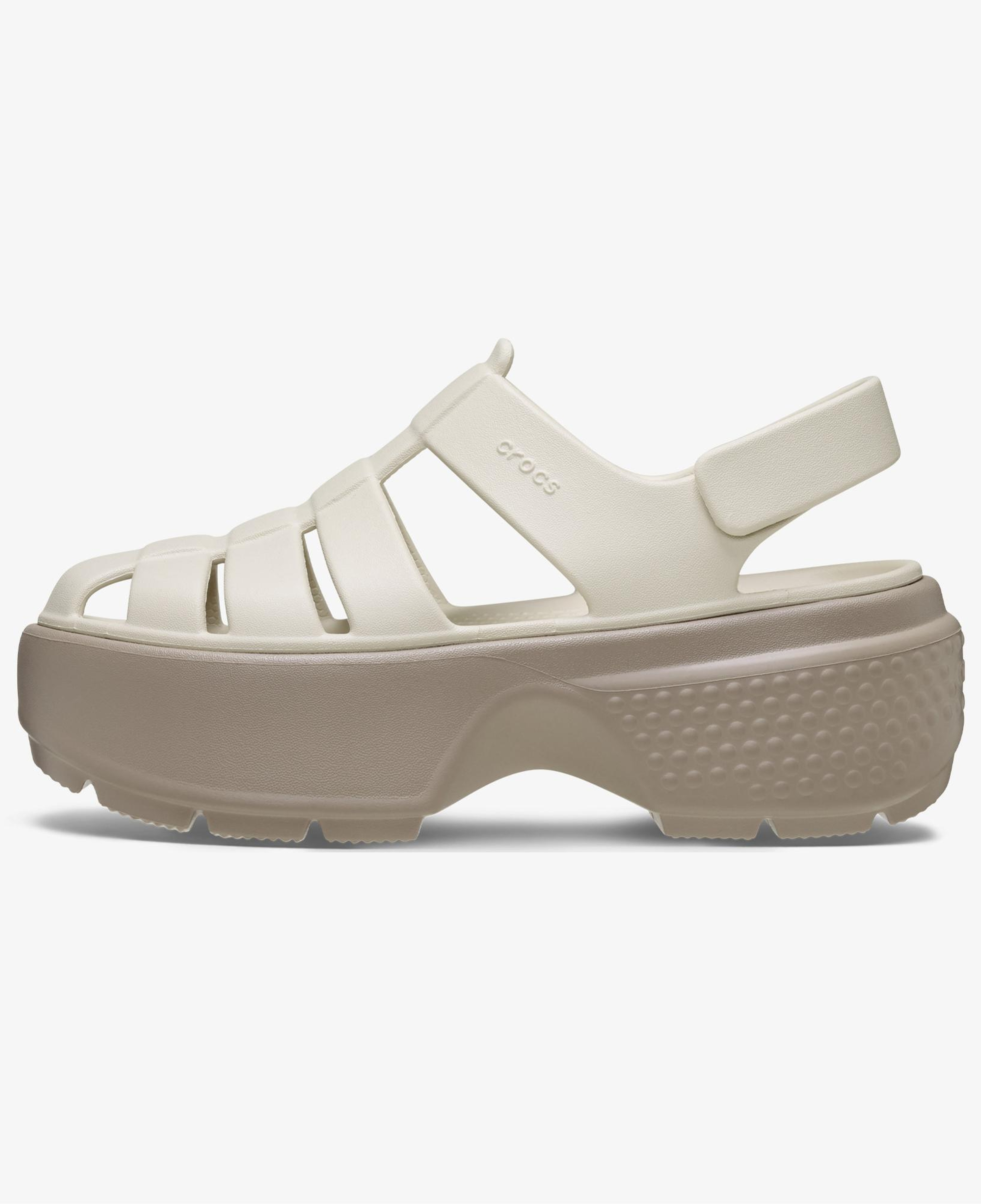 Crocs Stomp Fisherman Kadın Bej Sandalet