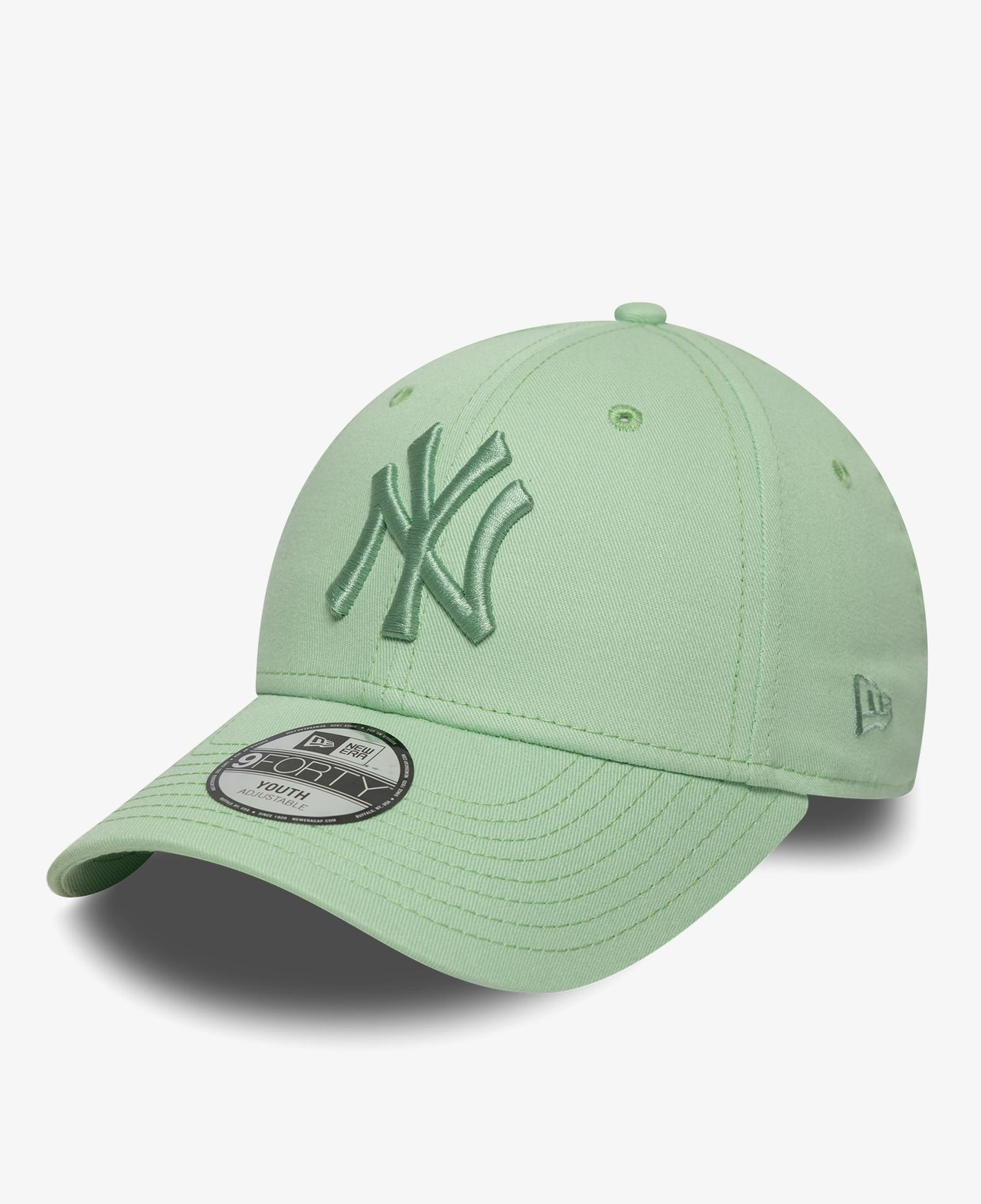 New Era MLB League Essentials New York Yankees Çocuk Yeşil Şapka