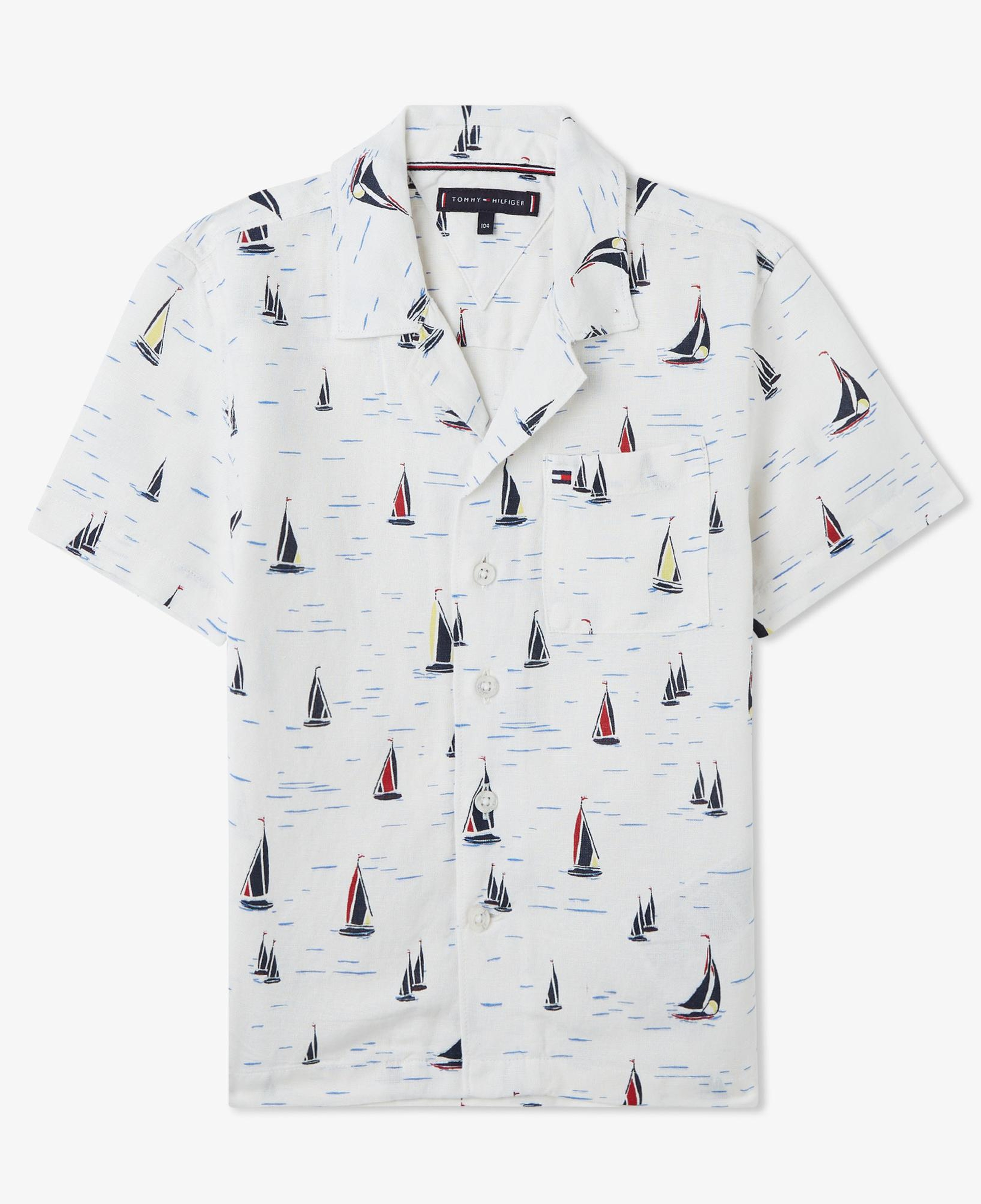 Tommy Hilfiger Çocuk Beyaz Gömlek