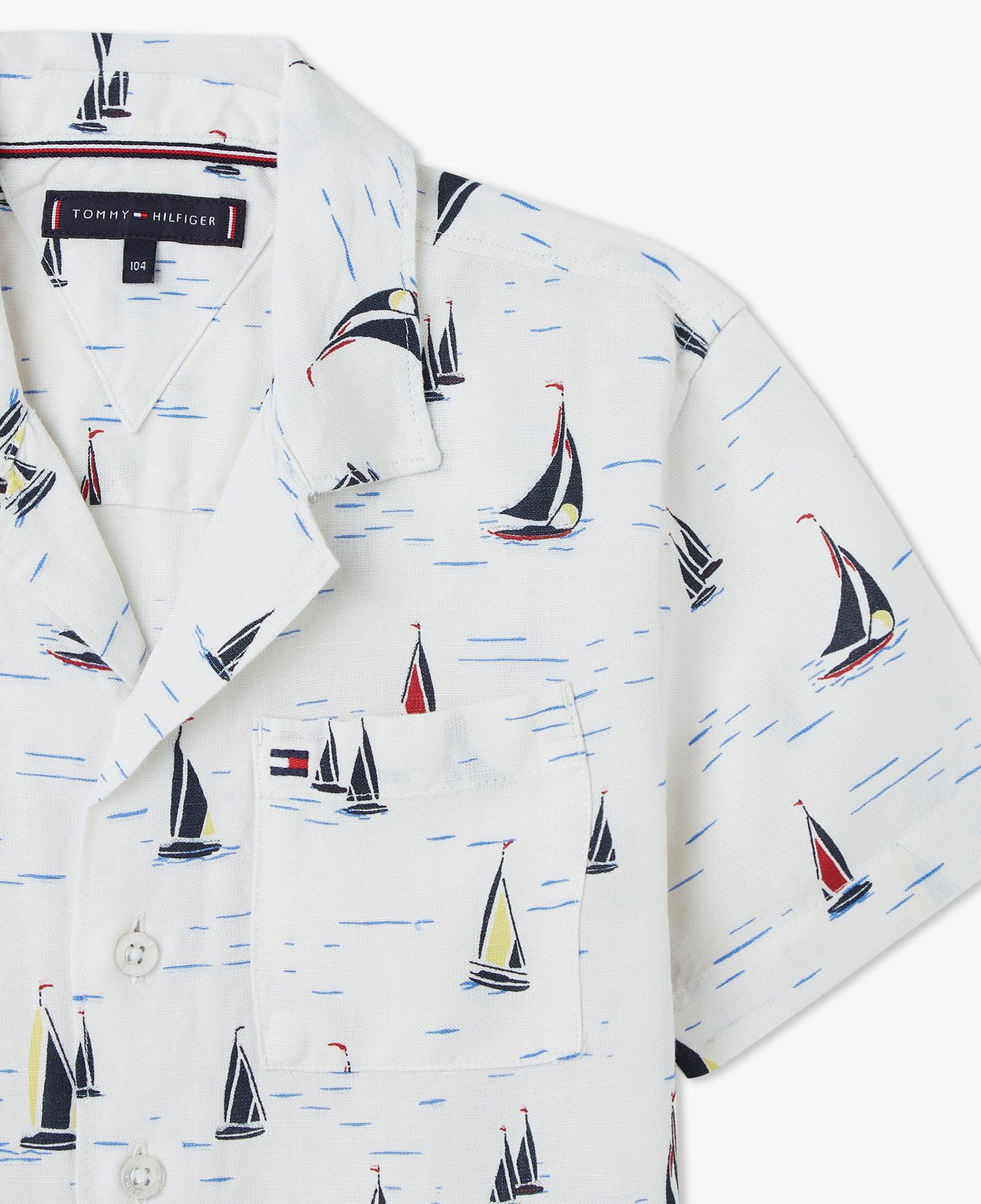 Tommy Hilfiger Çocuk Beyaz Gömlek