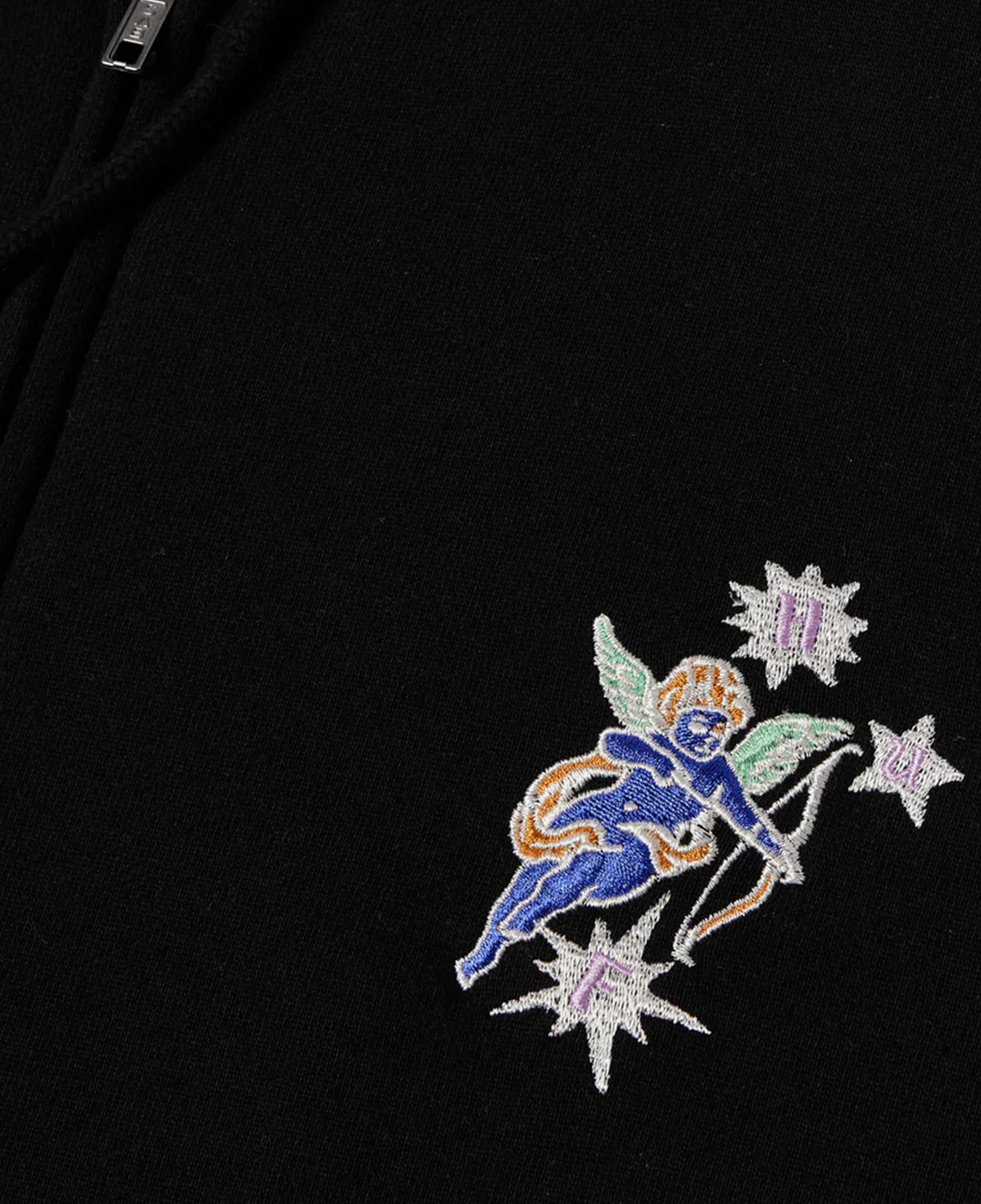 Huf Cupid F/Z Erkek Siyah Hoodie