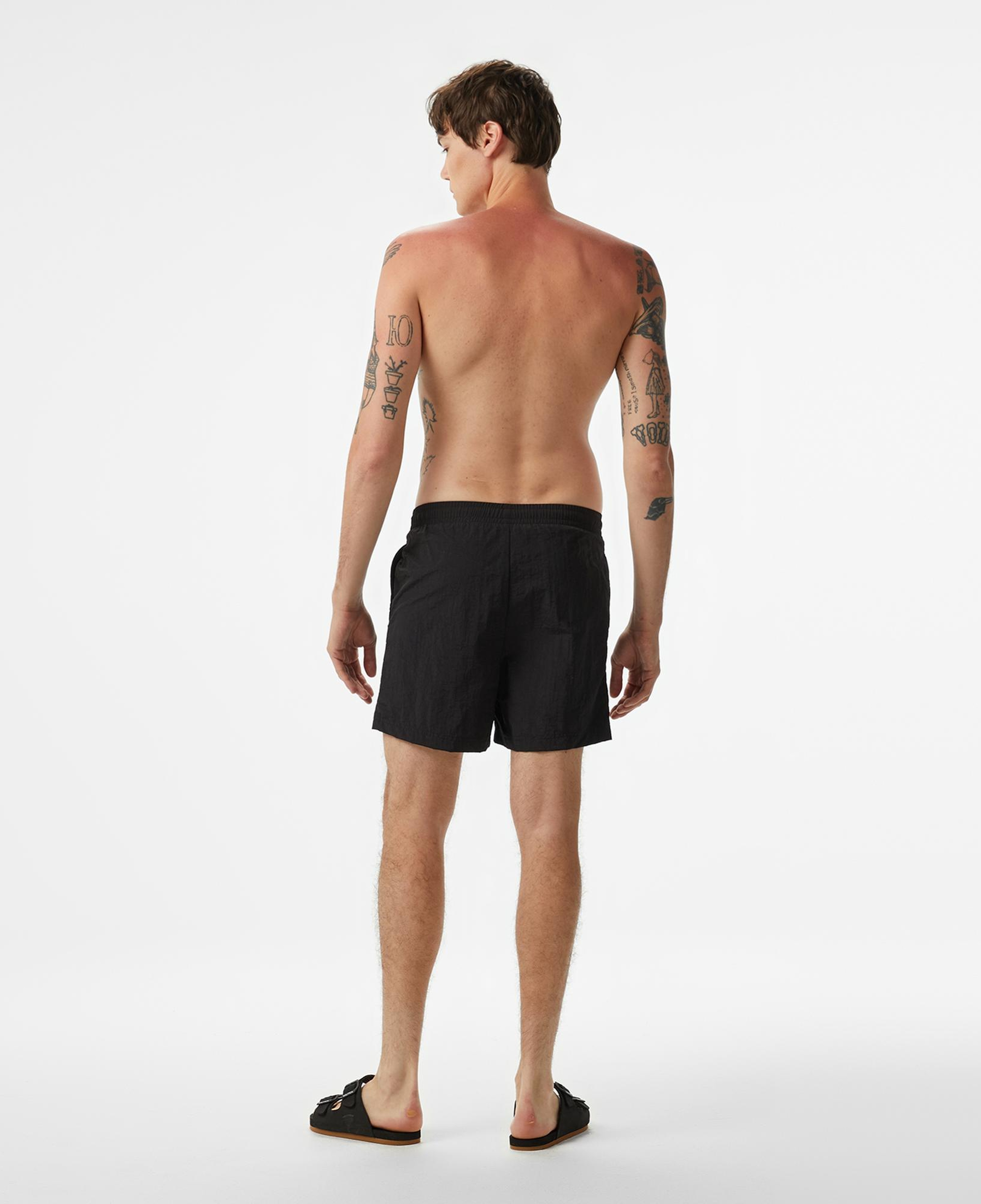 Karl Kani Monogram Erkek Siyah Mayo