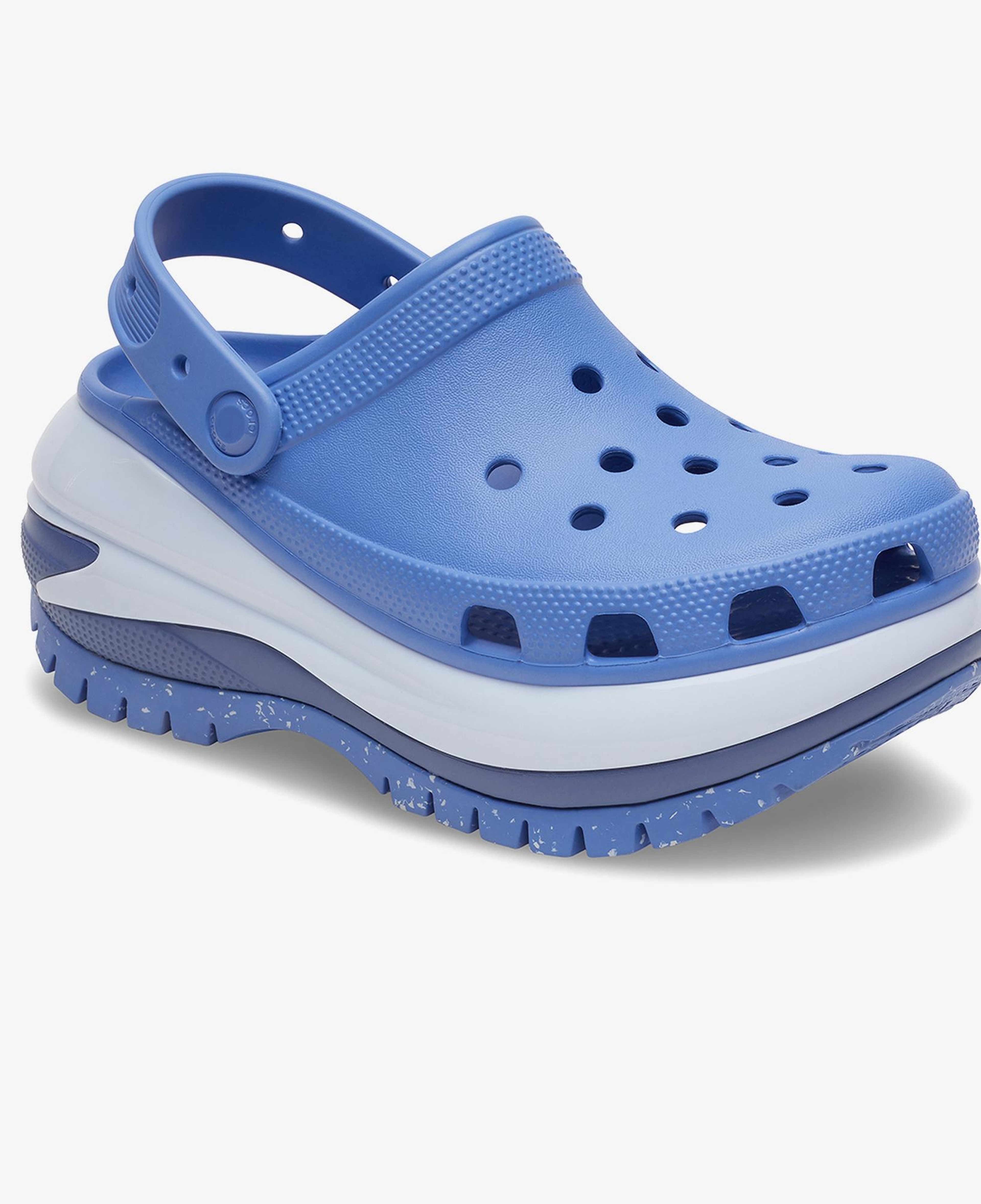 Crocs Classic Mega Crush Kadın Mavi Terlik
