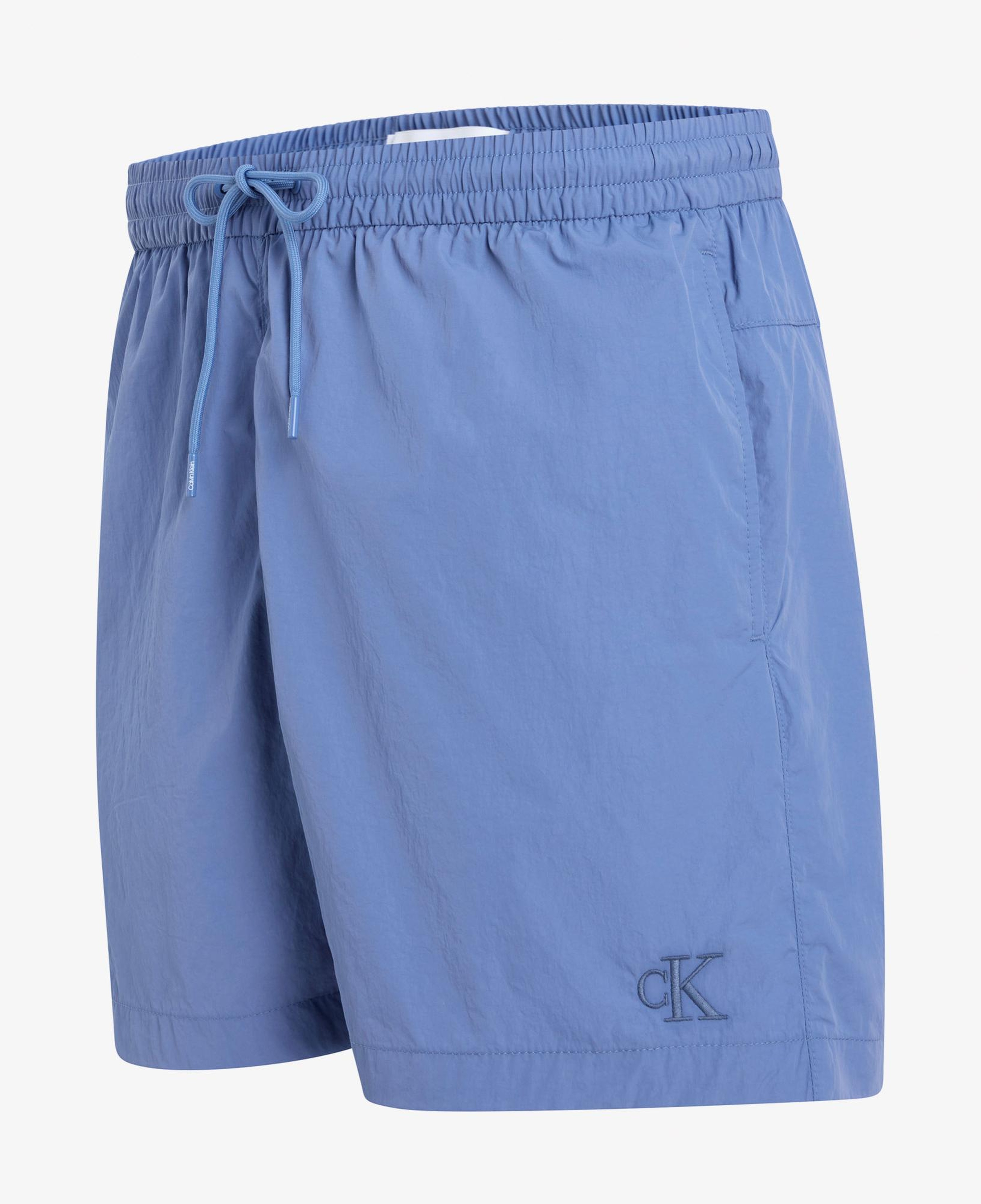 Calvin Klein Quick Drying Erkek Mavi Mayo