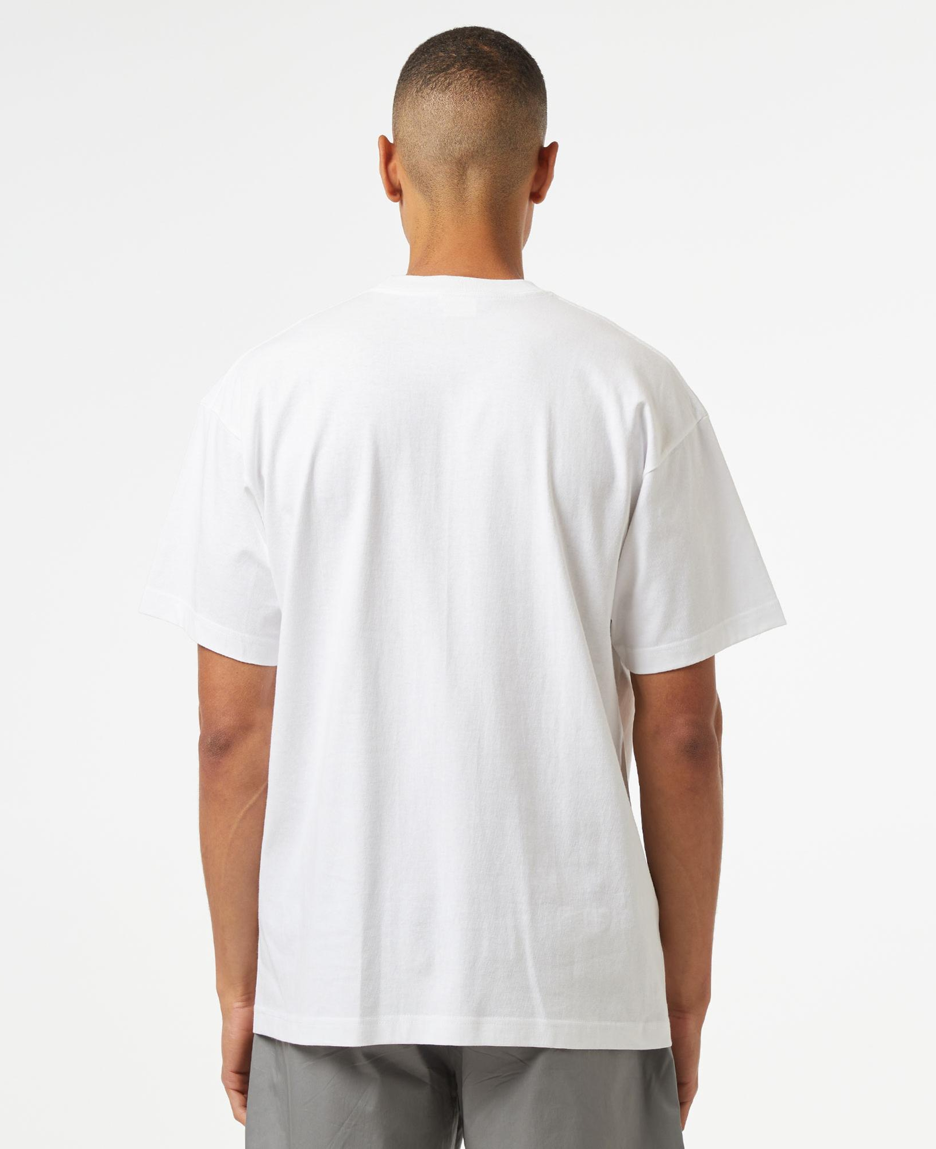 HUF Upside Downtown S/S Erkek Beyaz T-Shirt