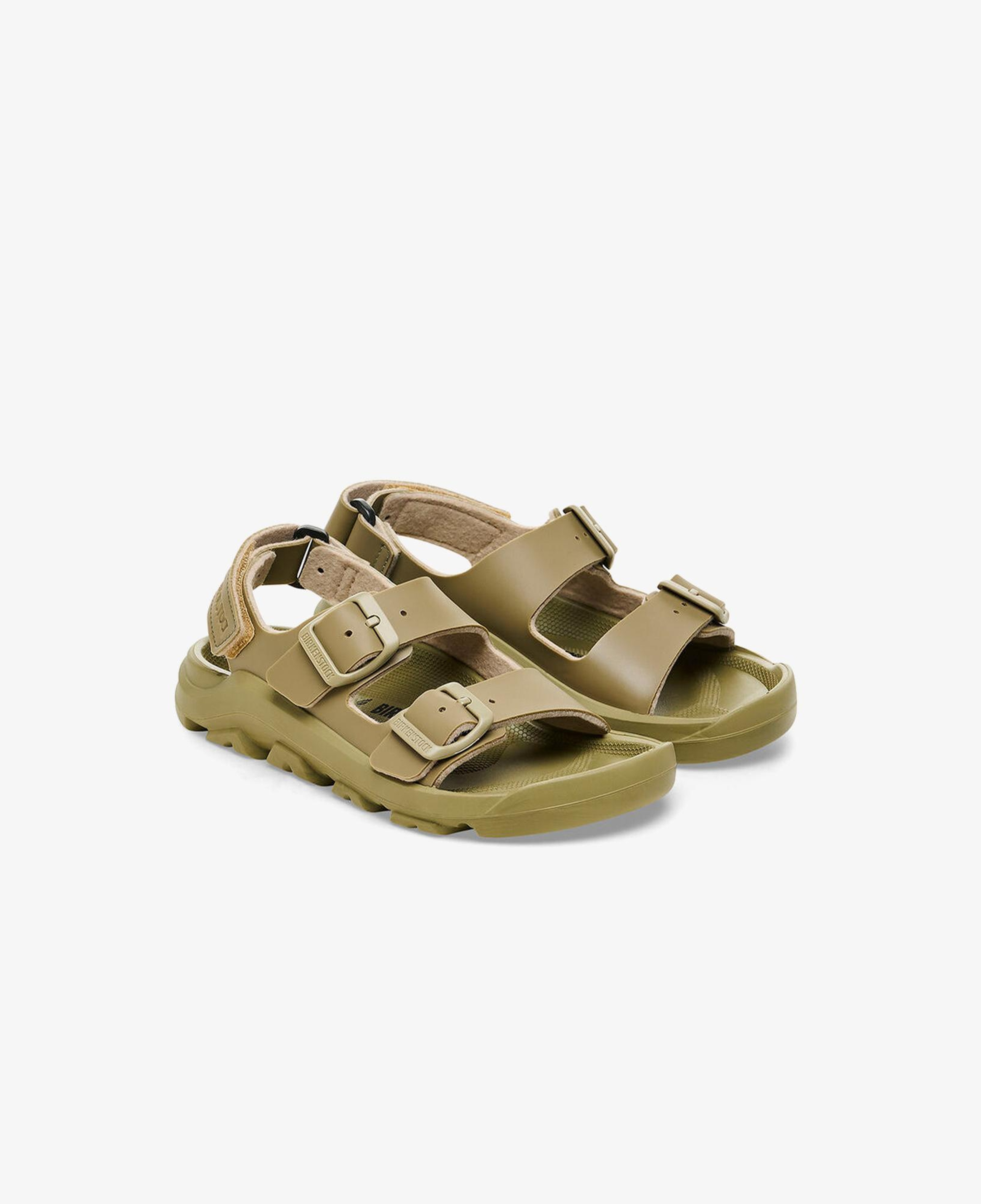 Birkenstock Mogami Bf Çocuk Haki Sandalet