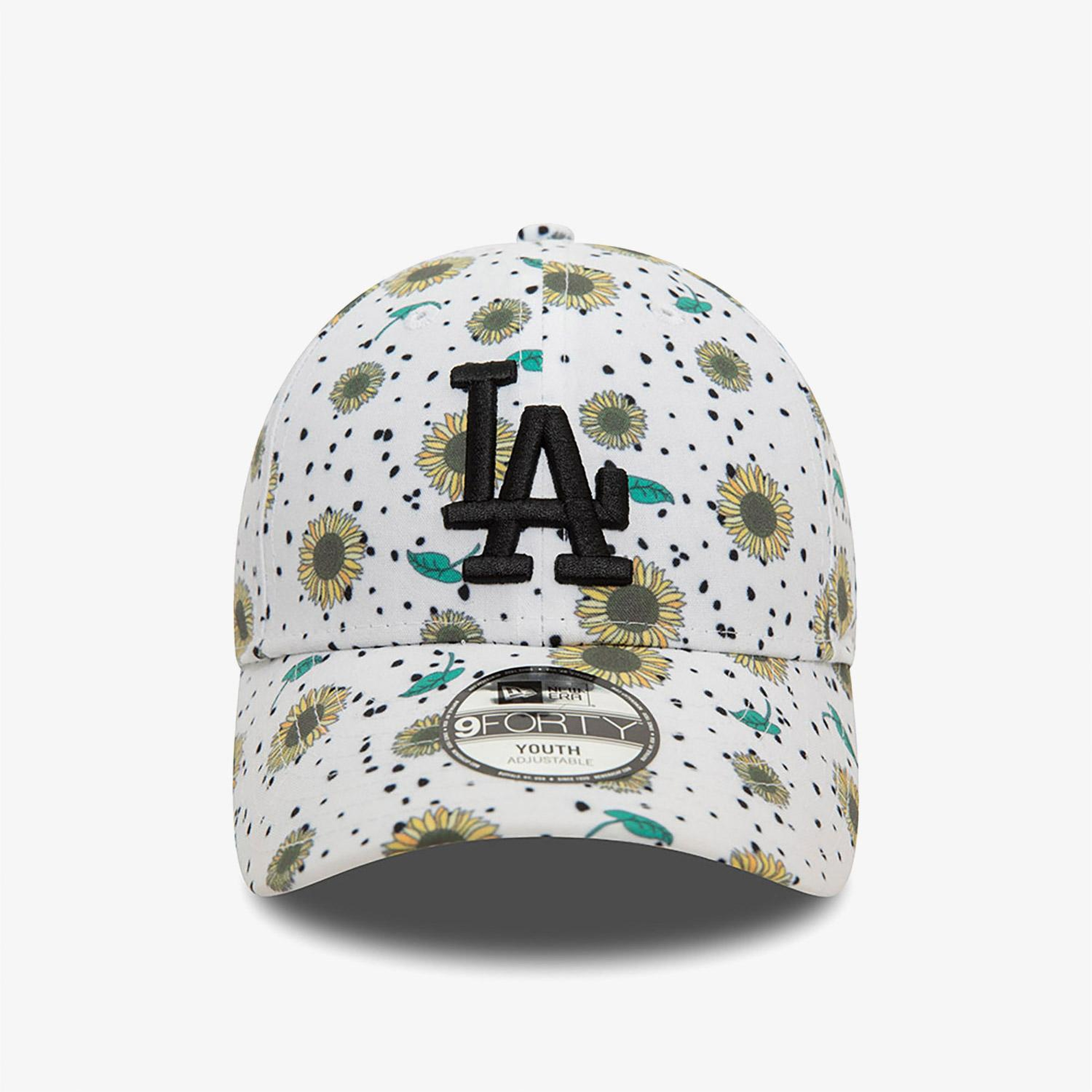 New Era Floral 9Forty Beyaz Çocuk Şapka