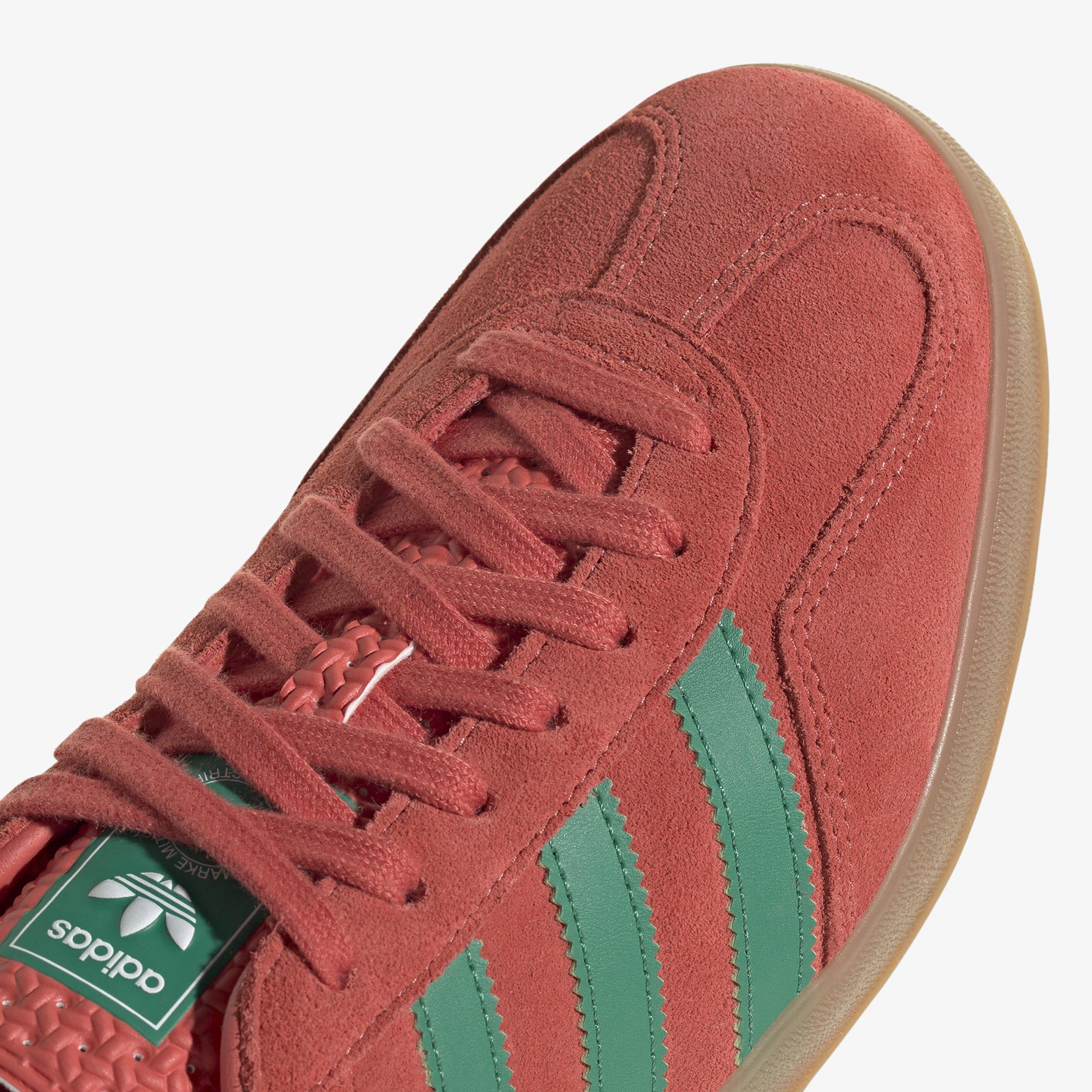 adidas Gazelle Indoor Kadın Kırmızı Spor Ayakkabı