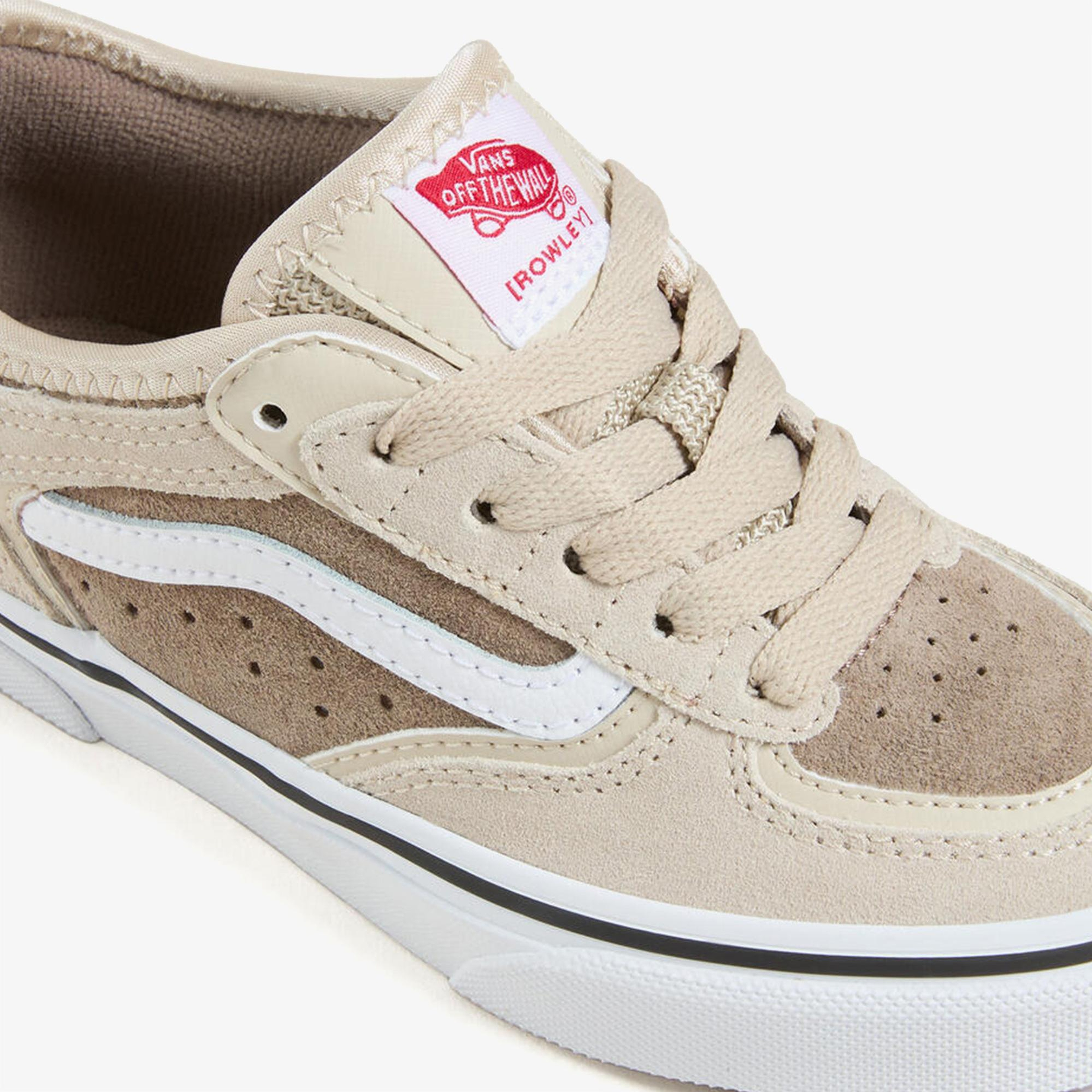 Vans Rowley Classic Çocuk Krem Sneaker