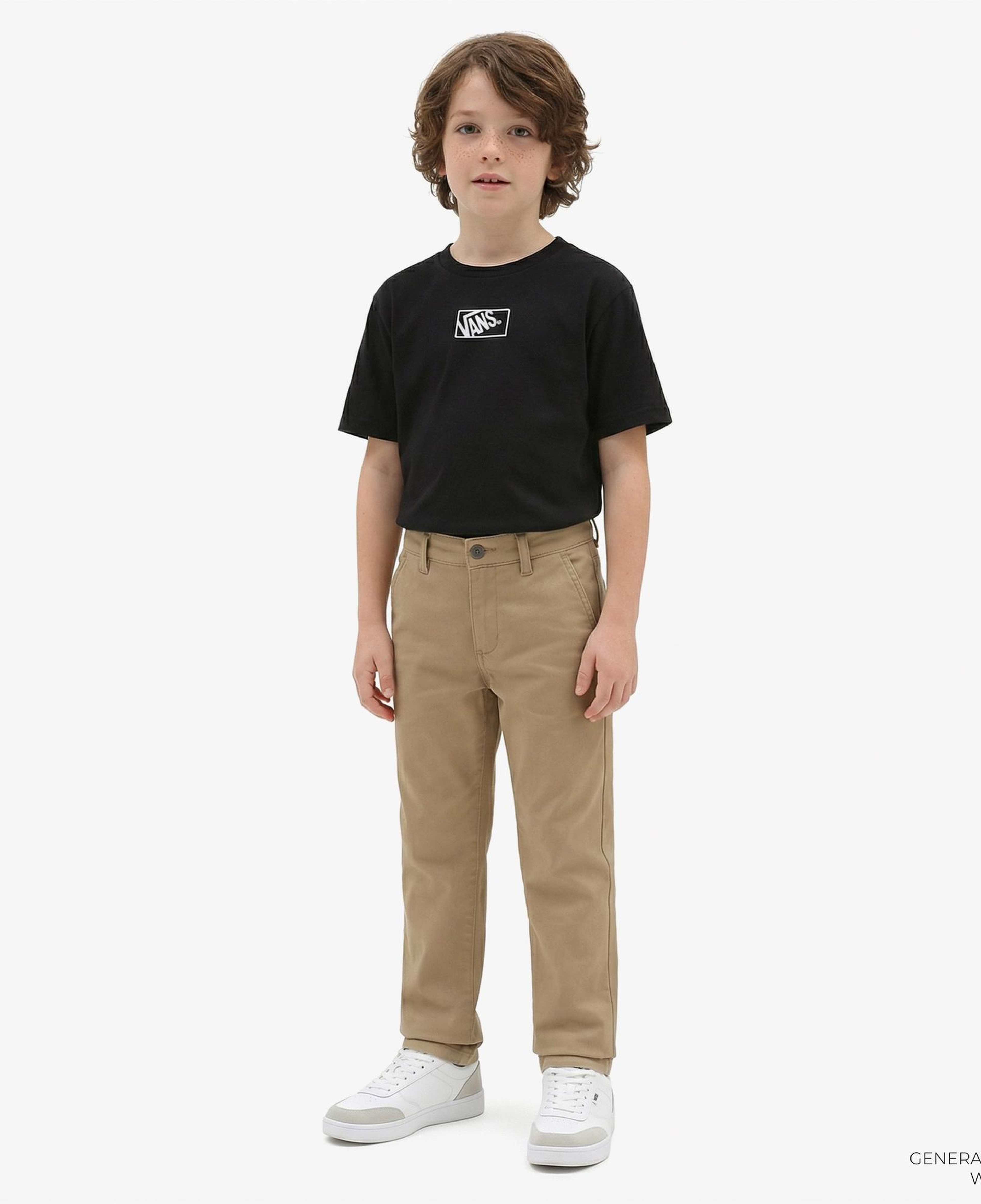 Vans By Blocked Box Çocuk Siyah T-Shirt