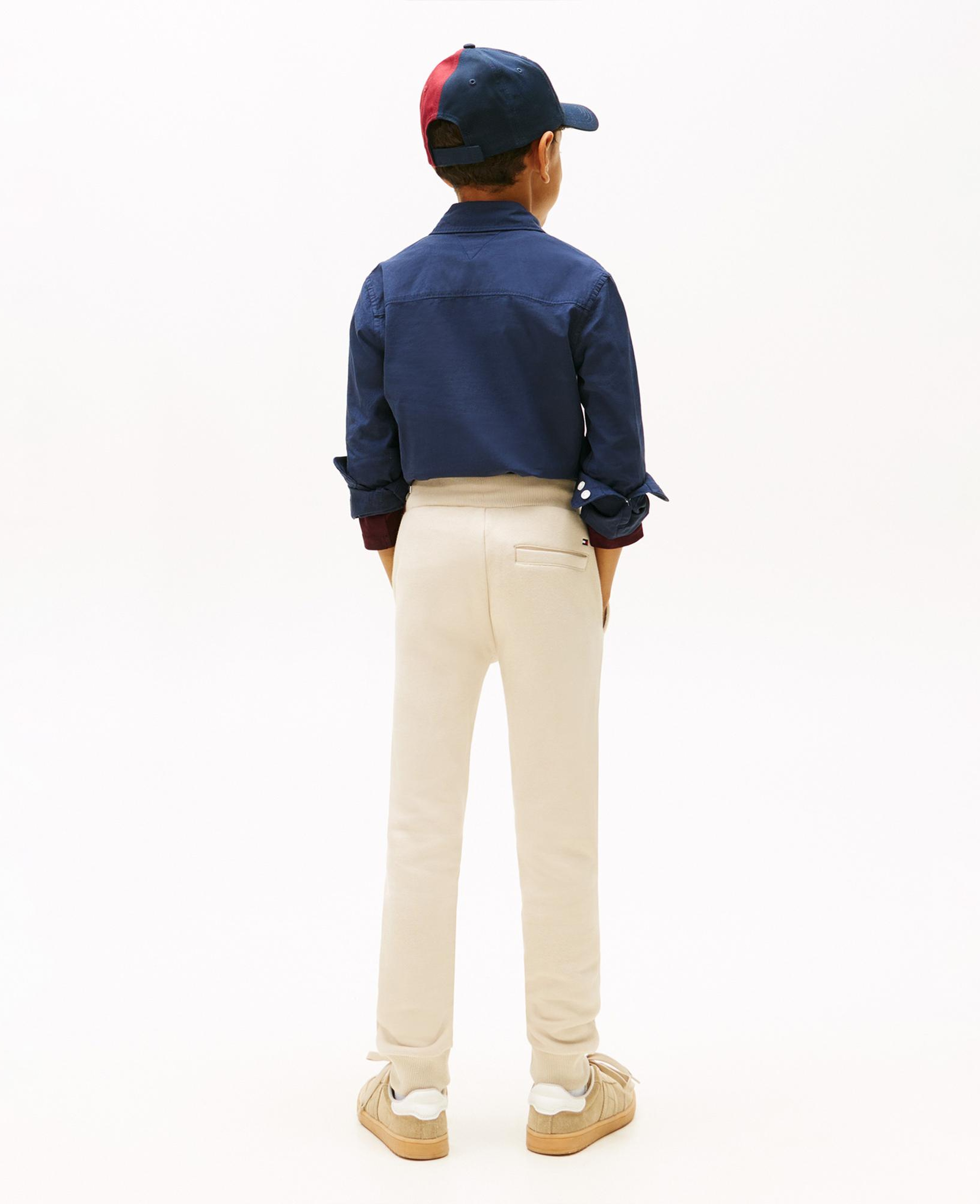 Tommy Hilfiger Monotype Print Graphic Çocuk Bej Eşofman Altı