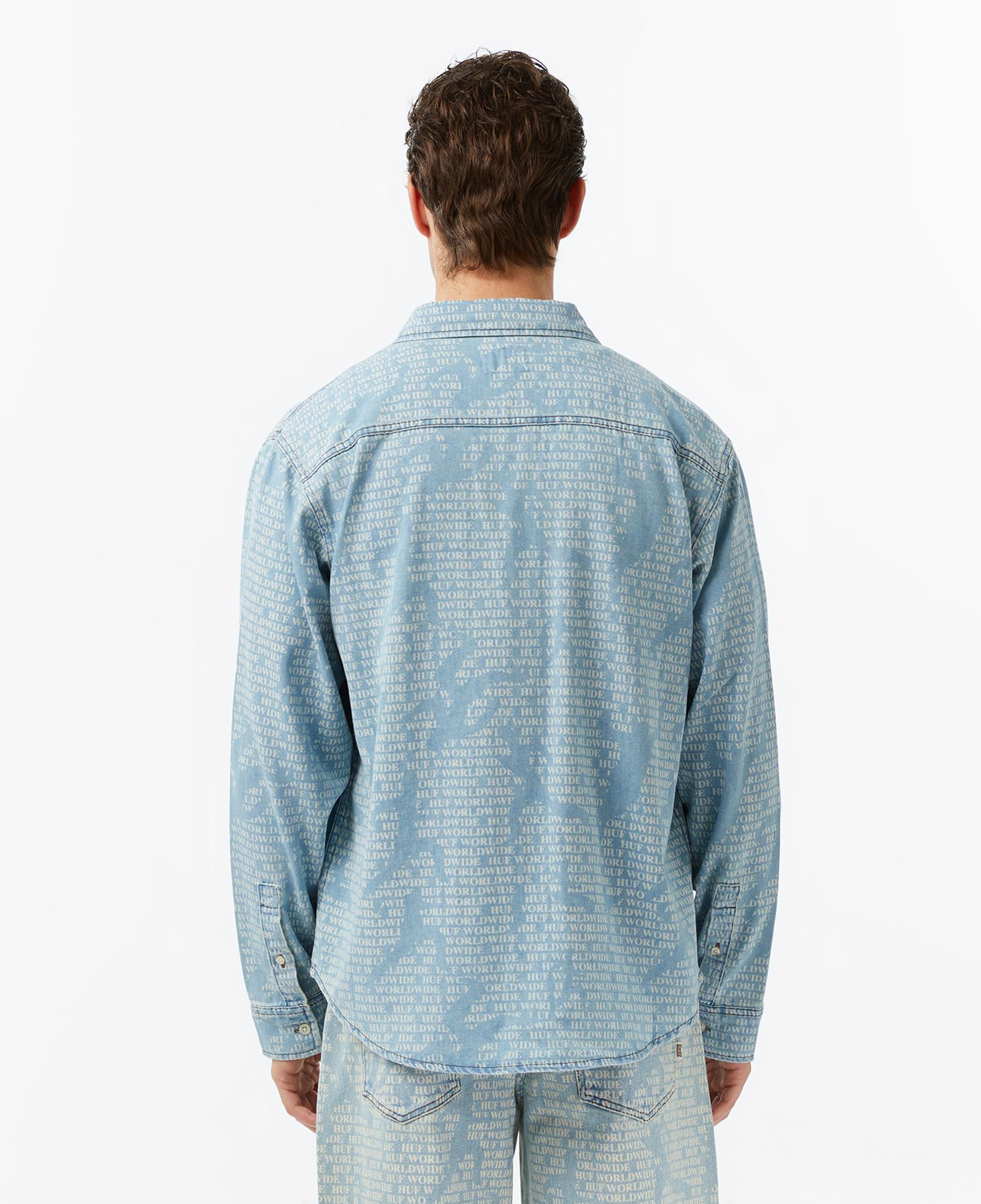 Huf Ceremony Denim Erkek Mavi Gömlek