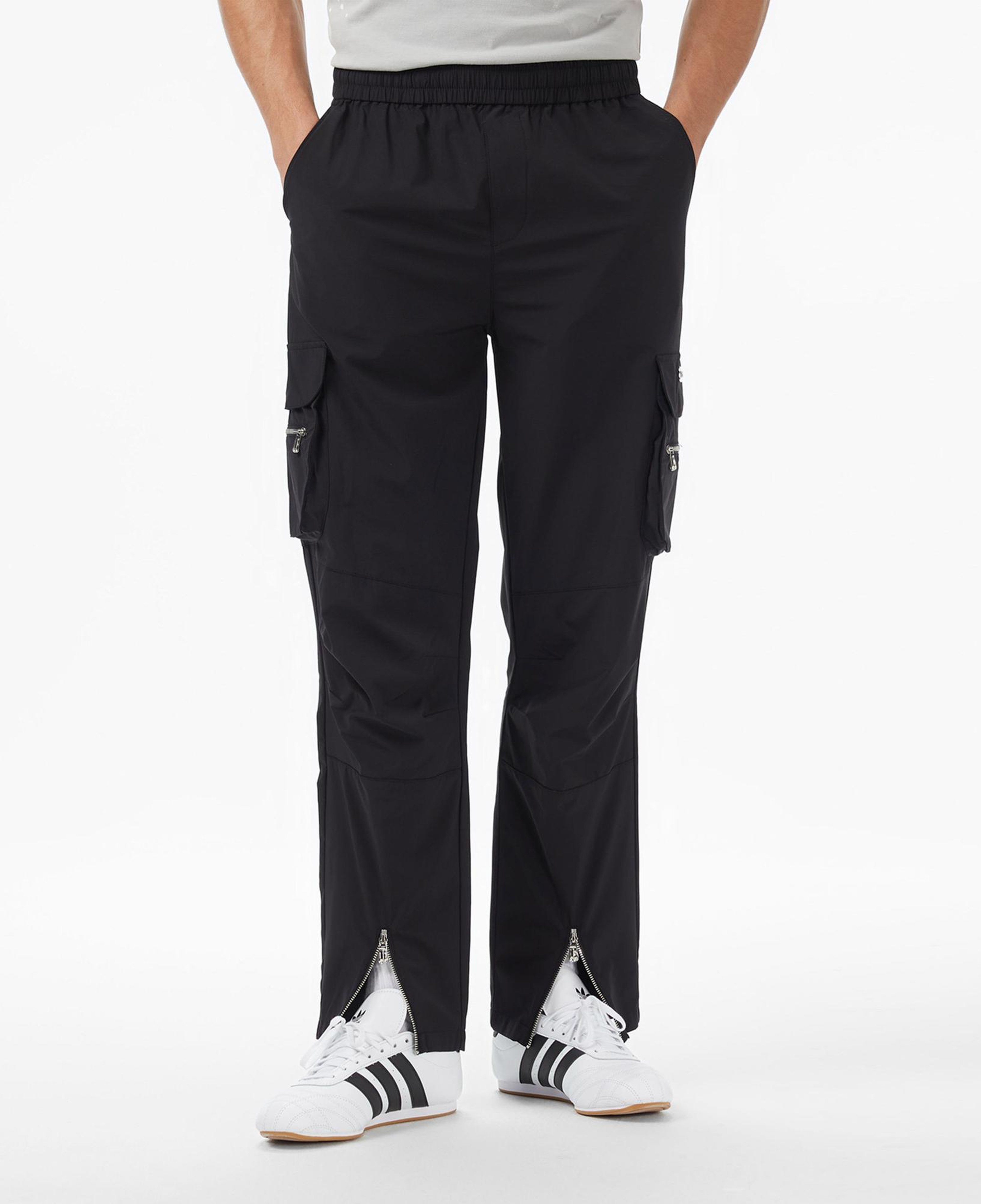 Les Benjamins Classics Tapered Fit Erkek Siyah Kargo Pantolon