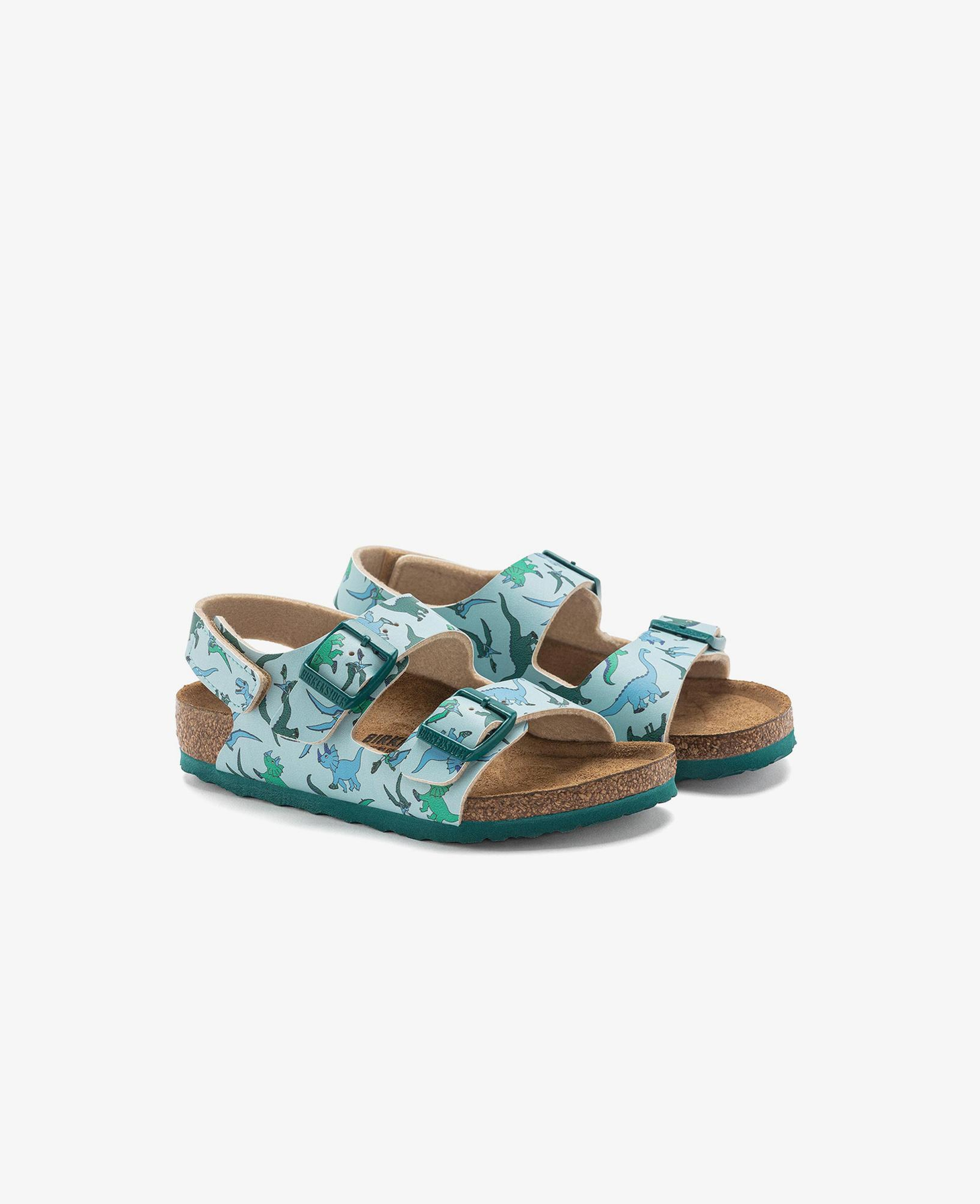 Birkenstock Milano Bf Big Dino Bebek Mavi Sandalet