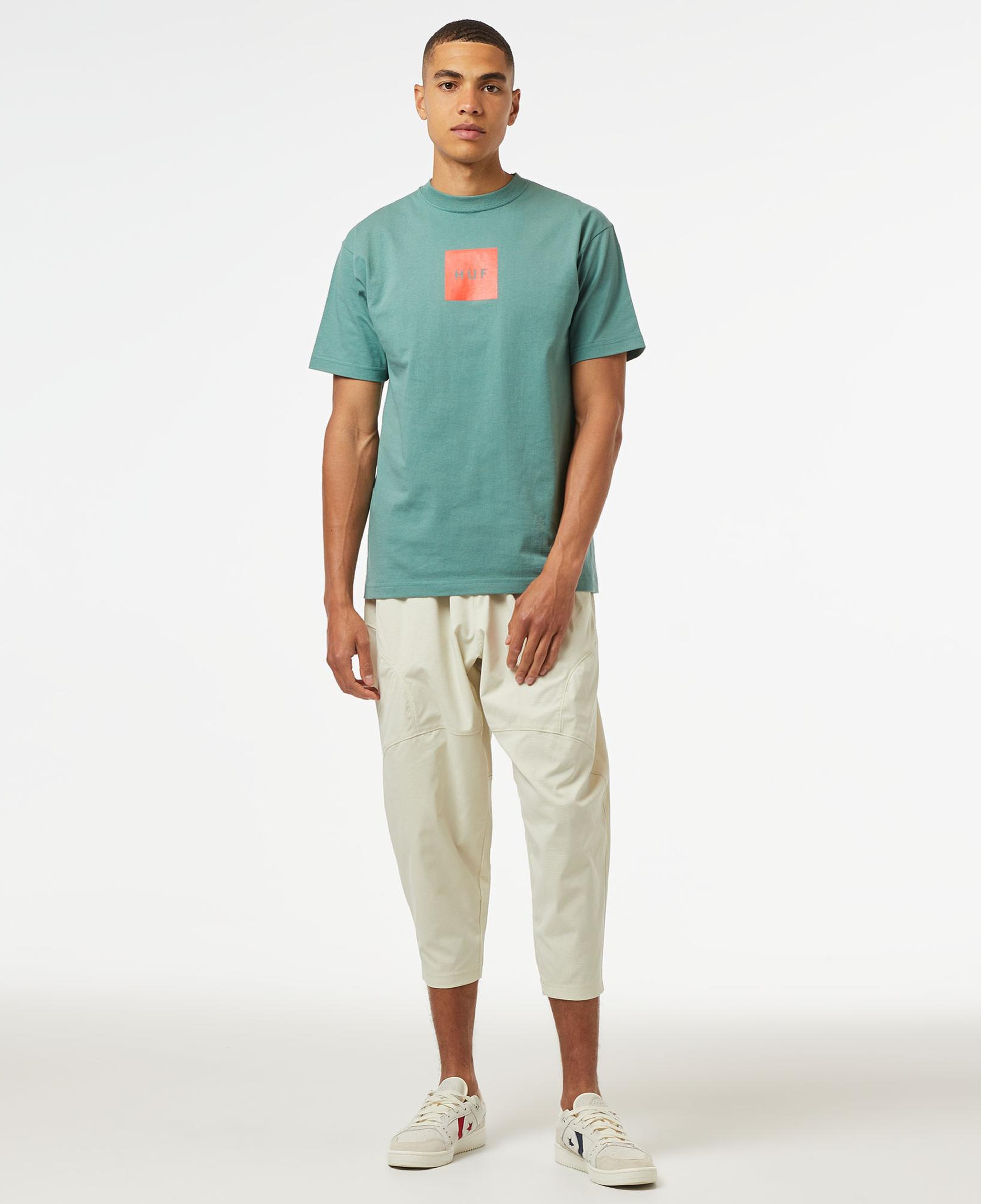 HUF Set Box S/S Erkek Kahverengi T-Shirt